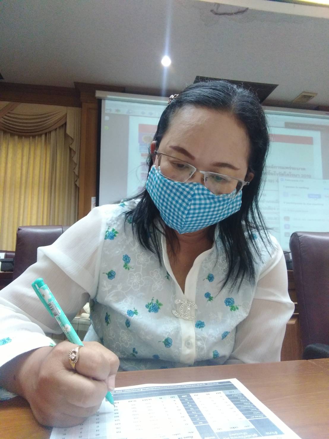 พัฒนาการจังหวัดยะลา ร่วมประชุมเฝ้าระวัง โควิด – 19 ครั้งที่ 23/2563