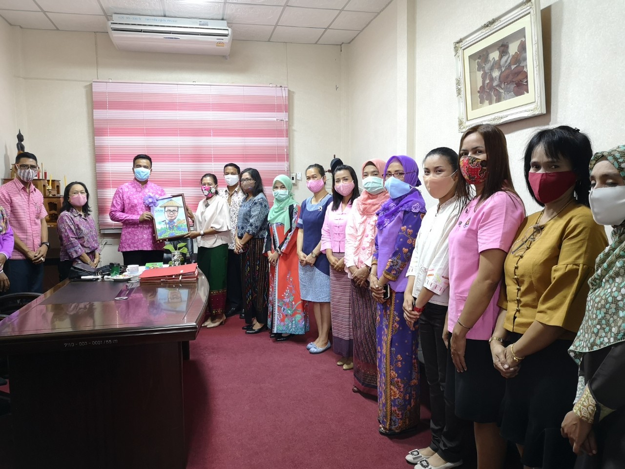 พช.ยะลา ร่วมแสดงความยินดี วันคล้ายวันเกิดพัฒนาการจังหวัด