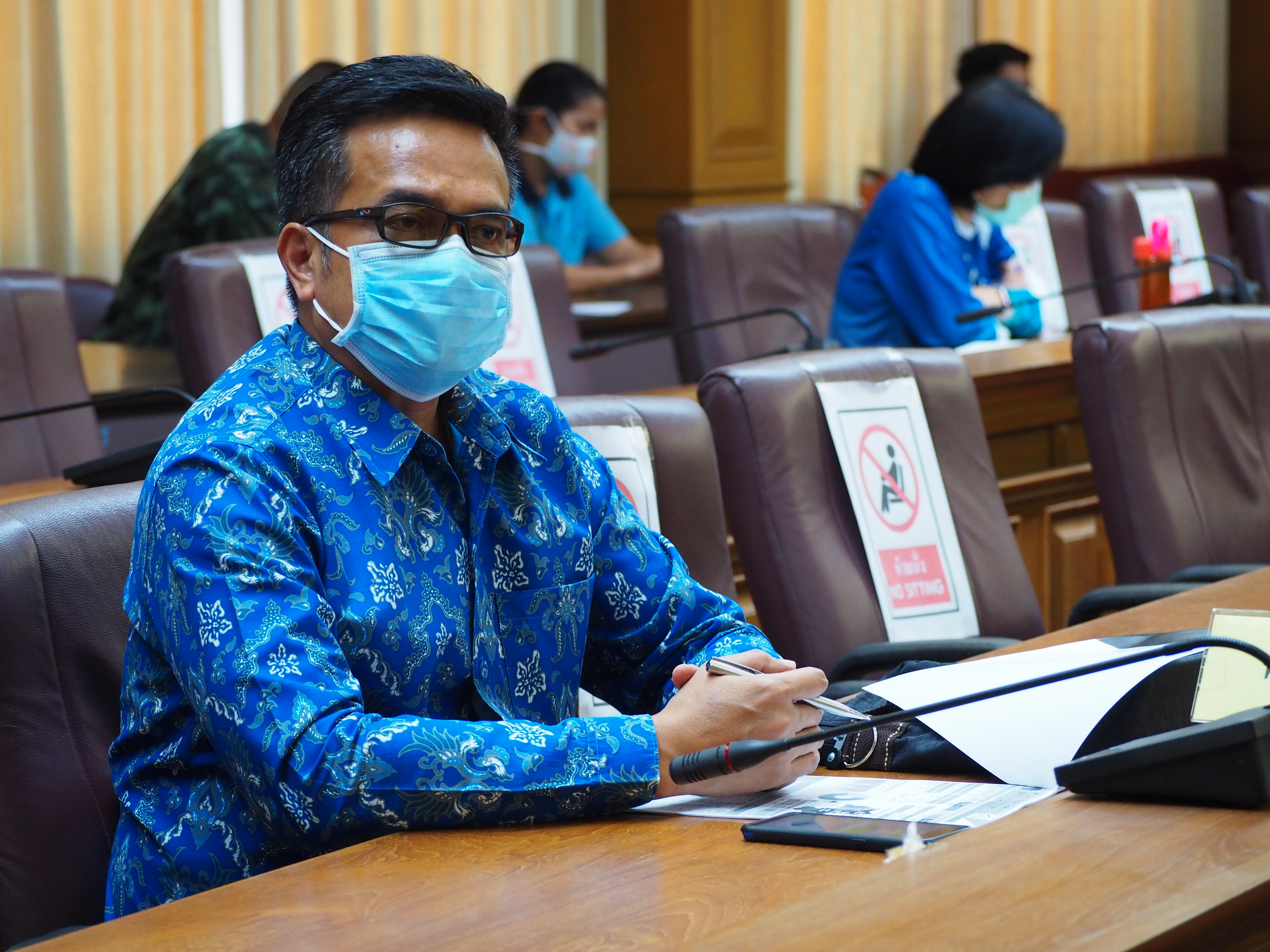 พจ.ยะลา ร่วมประชุมเฝ้าระวัง โควิด – 19 ครั้งที่ 43