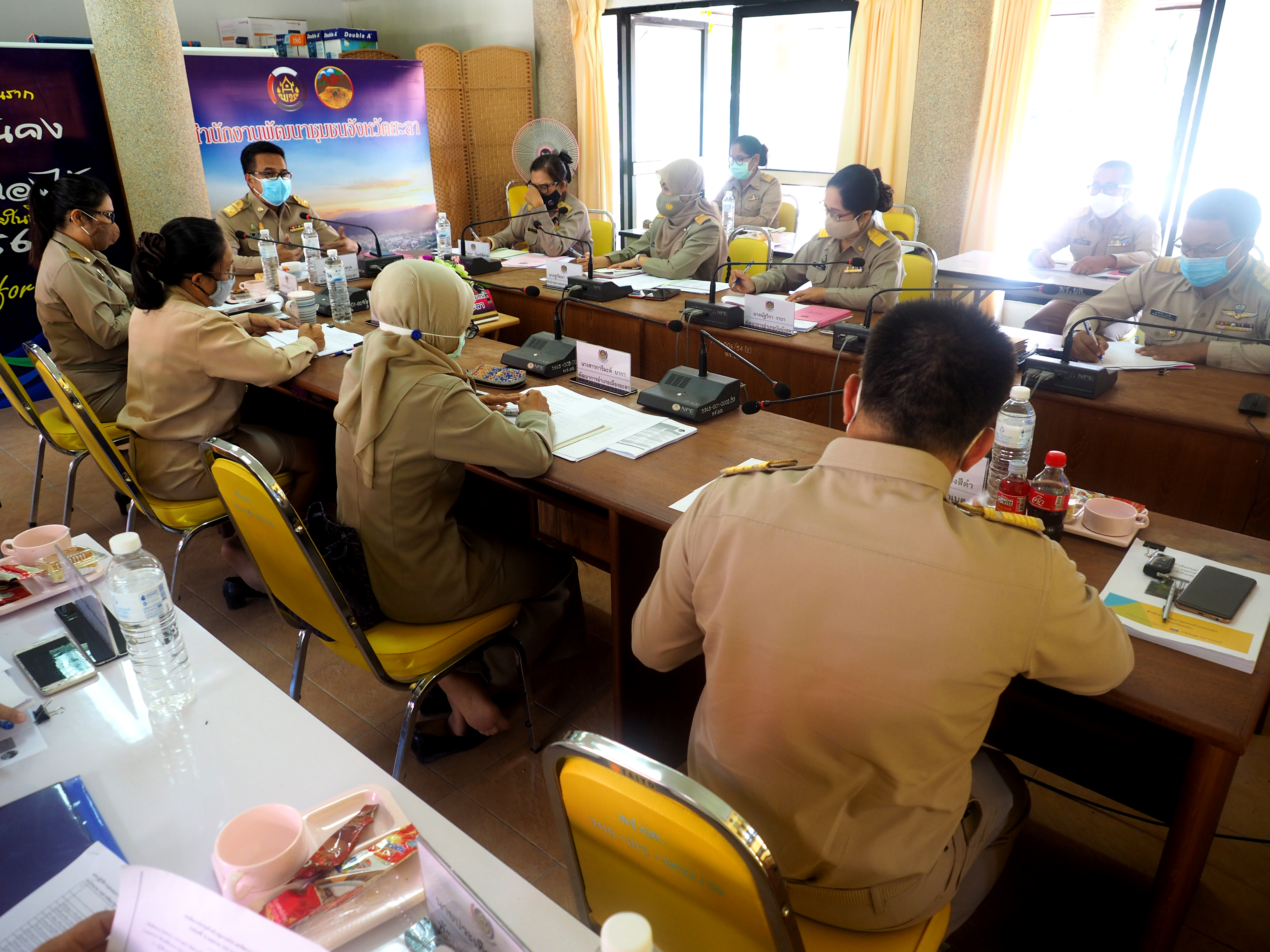 พช.ยะลา ประชุมประจำเดือนผู้บริหาร หัวหน้ากลุ่มงานฯ/หัวหน้าฝ่าย และพัฒนาการอำเภอ ครั้งที่ 3/2563