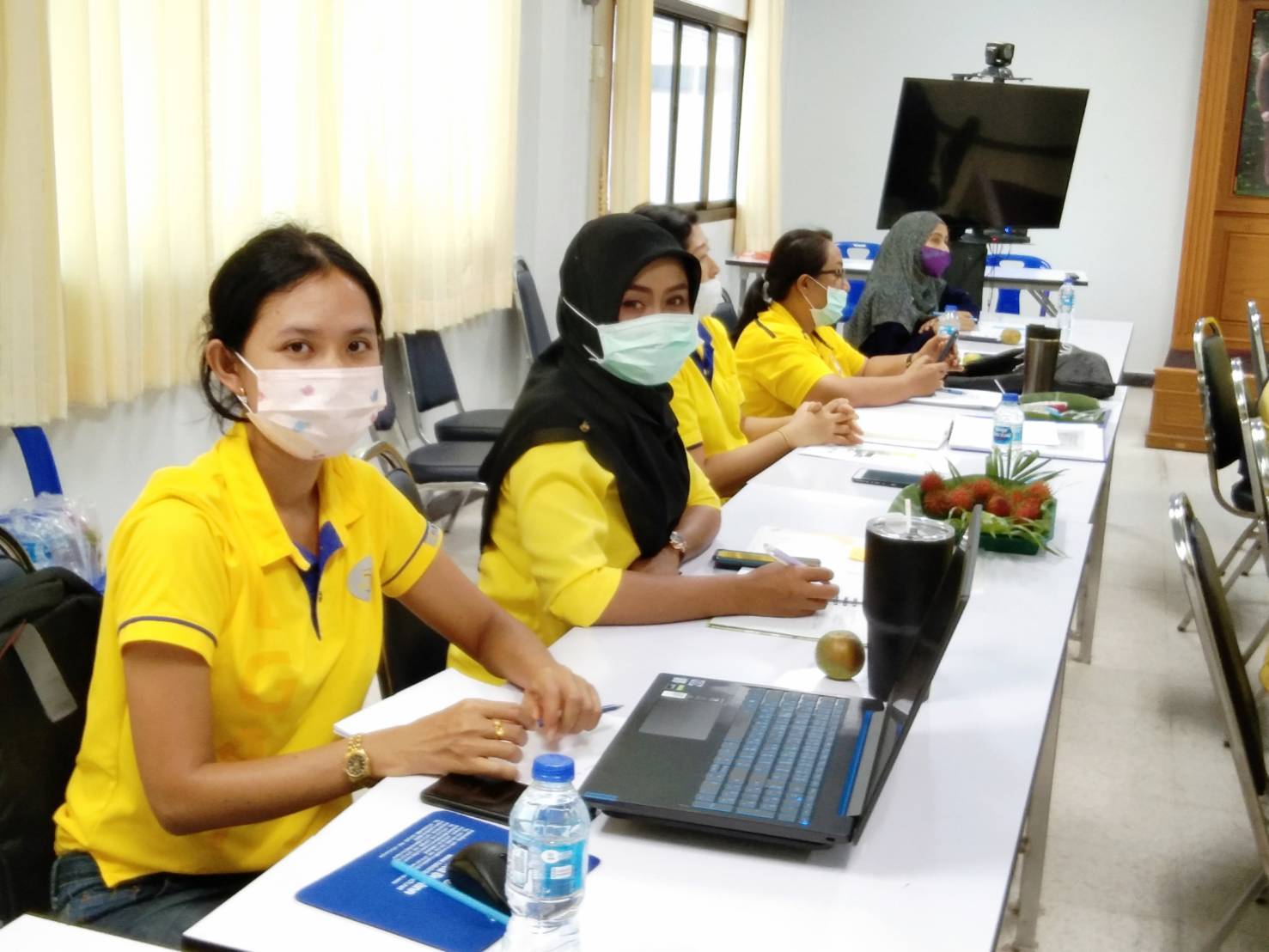 พช.ยะลา ชี้แจงการใช้งานระบบบริหารจัดการข้อมูล TPMAP อำเภอรามัน