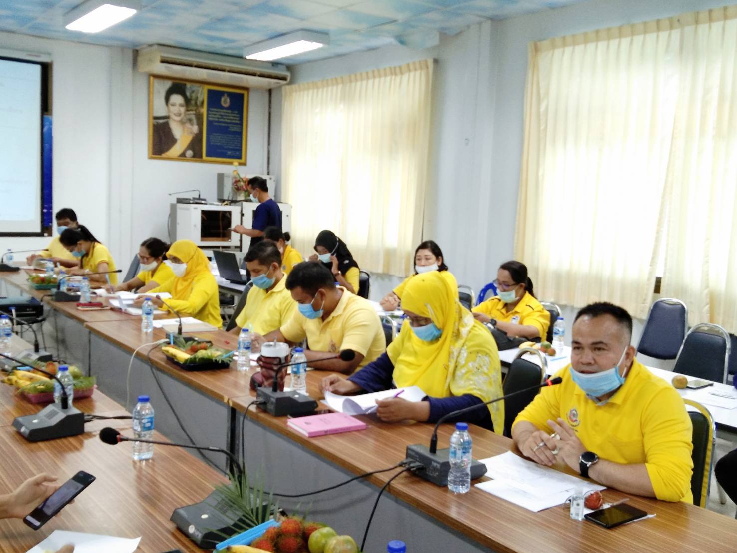 พช.ยะลา ชี้แจงการใช้งานระบบบริหารจัดการข้อมูล TPMAP อำเภอรามัน