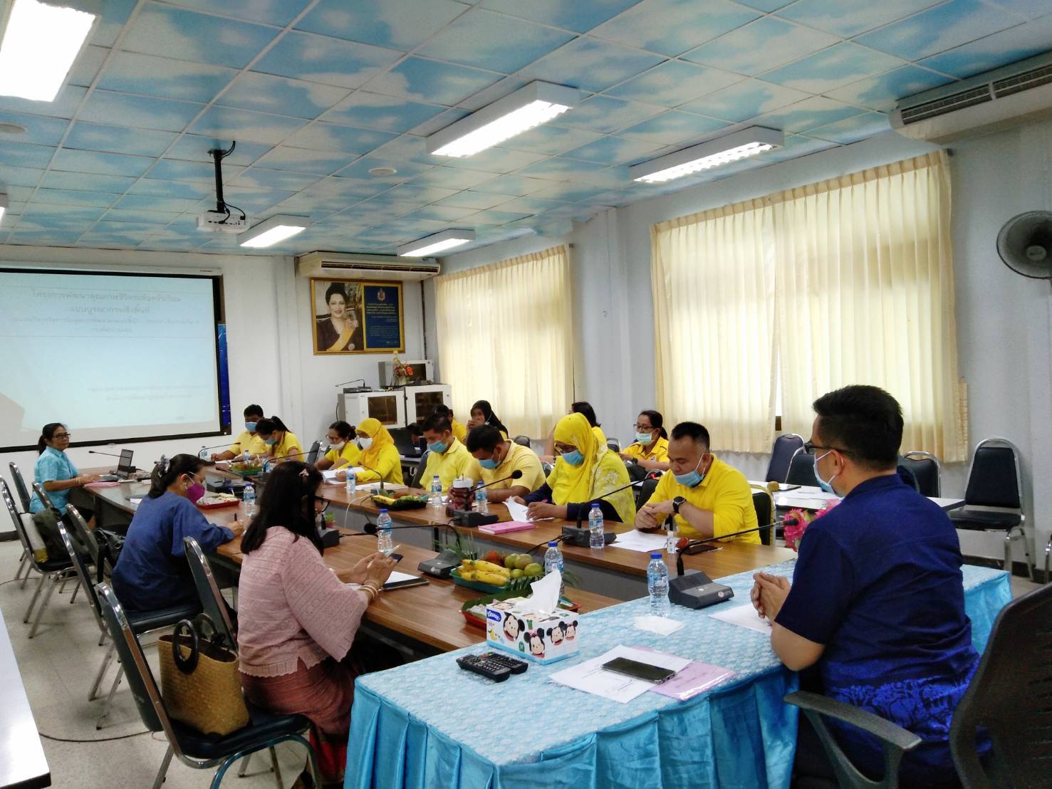 พช.ยะลา ชี้แจงการใช้งานระบบบริหารจัดการข้อมูล TPMAP อำเภอรามัน