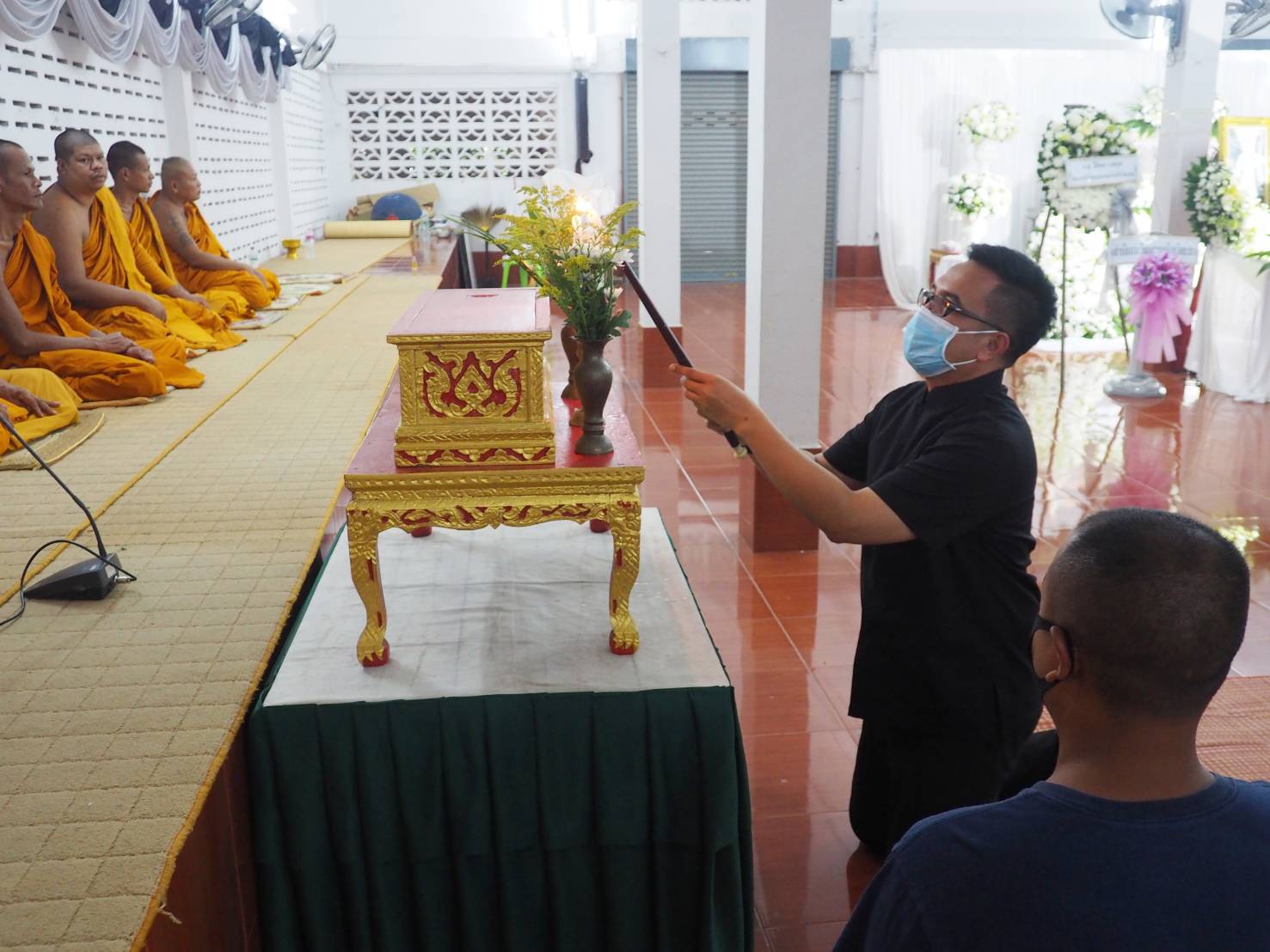 พช.ยะลา เป็นเจ้าภาพสวดพระอภิธรรมศพ คุณพ่อเขียน ขวัญบิดา