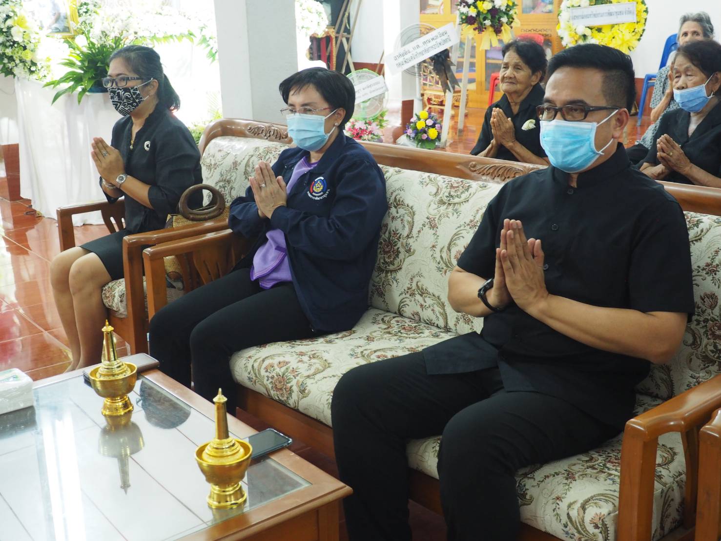 พช.ยะลา เป็นเจ้าภาพสวดพระอภิธรรมศพ คุณพ่อเขียน ขวัญบิดา