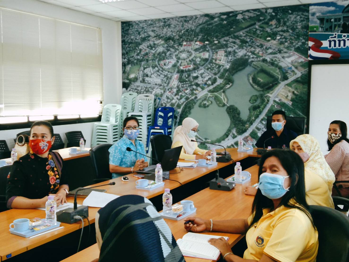 พช.ยะลา ชี้แจงการใช้งานระบบบริหารจัดการข้อมูล TPMAP อำเภอเมืองยะลา