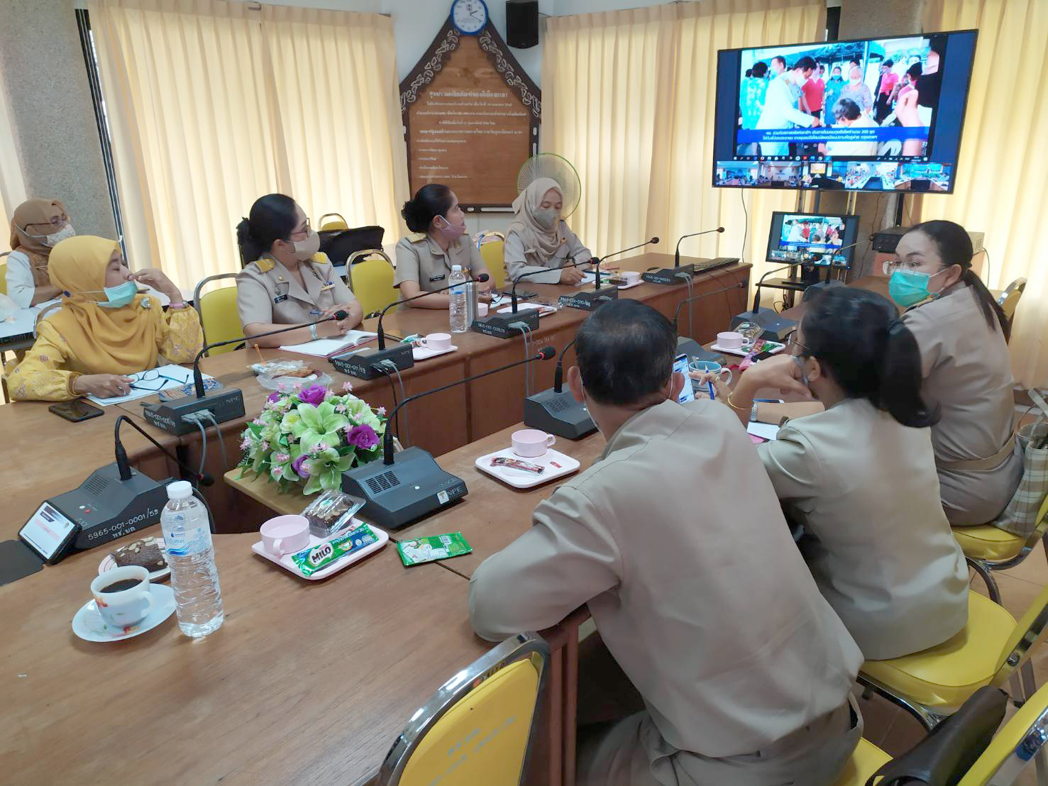 พช.ยะลา รับชมการประชุมกรมการพัฒนาชุมชน ครั้งที่ 6