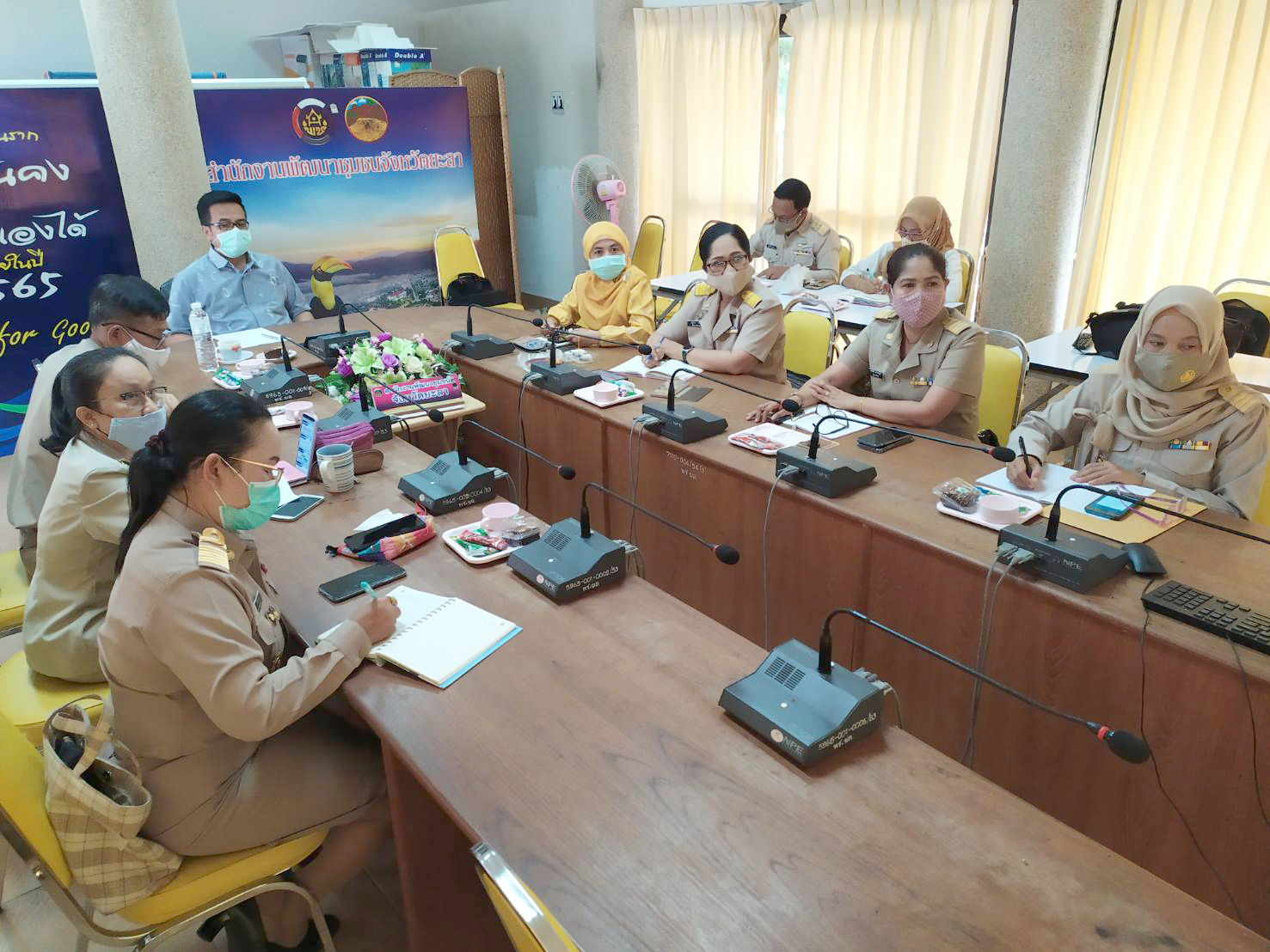 พช.ยะลา รับชมการประชุมกรมการพัฒนาชุมชน ครั้งที่ 6