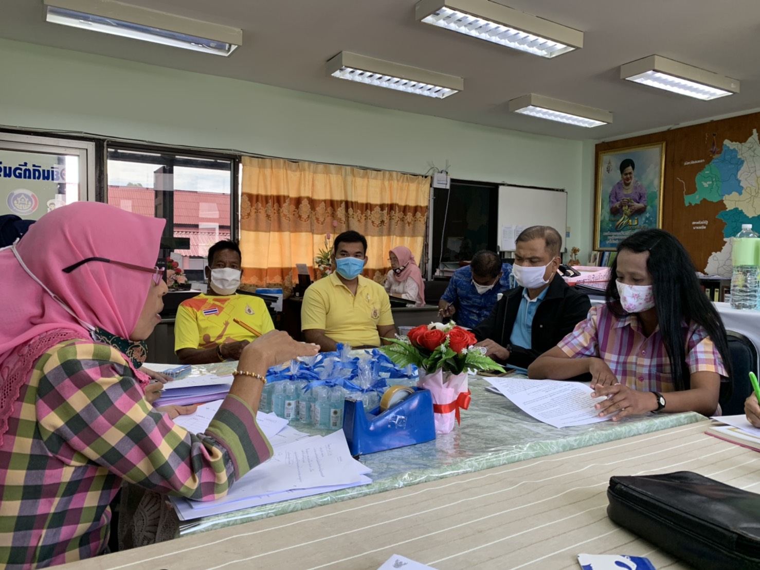 พช.ยะลา จัดประชุมกองทุนแม่ของแผ่นดิน