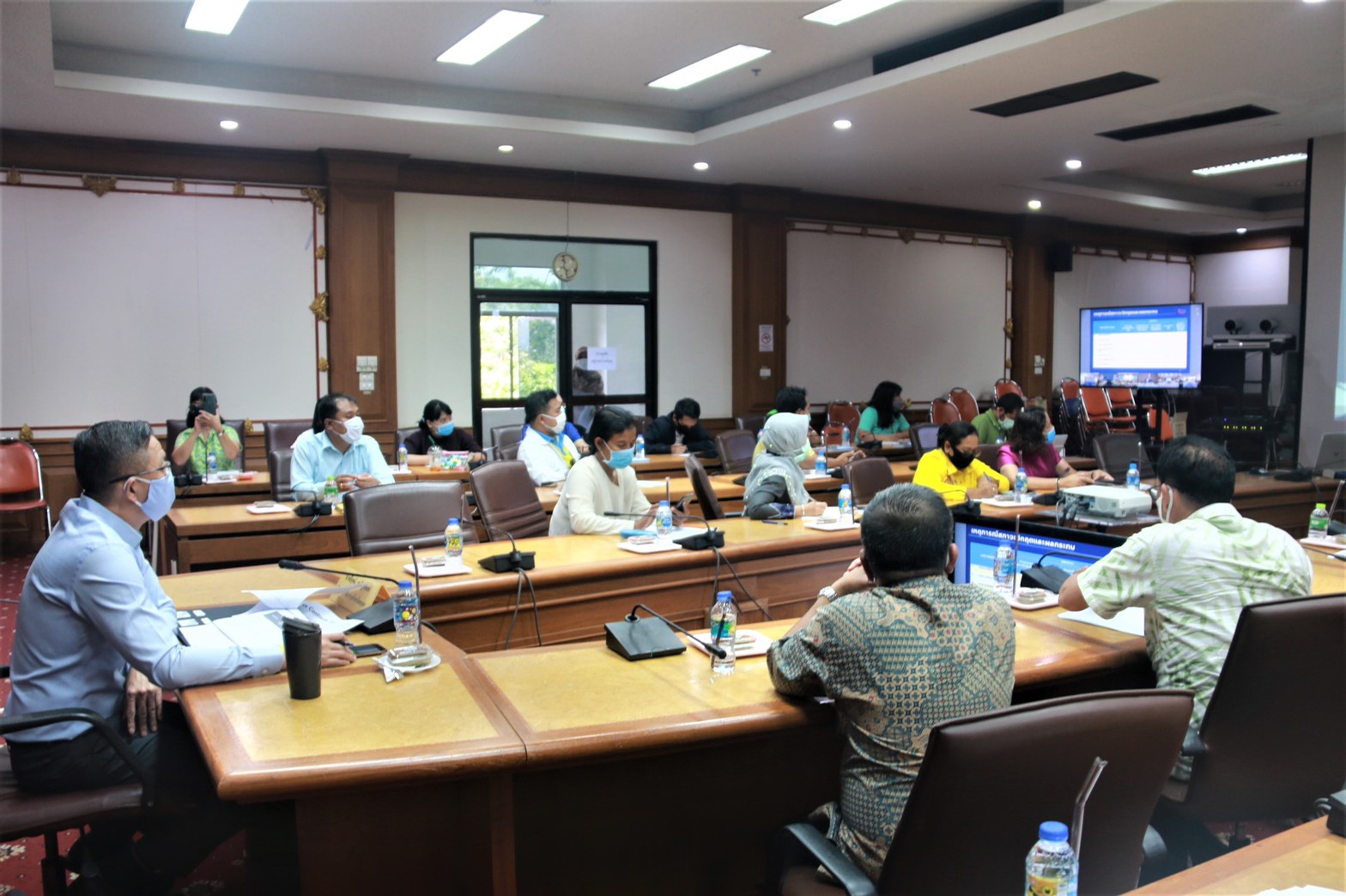 สำนักงาน ก.พ.ร. จัดการประชุมชี้แจงการทบทวนและปรับปรุงแผนดำเนินธุรกิจอย่างต่อเนื่อง สำหรับการบริหารความพร้อมต่อสภาะวิกฤต (Business Continuity Plan: BCP) สำหรับจังหวัด