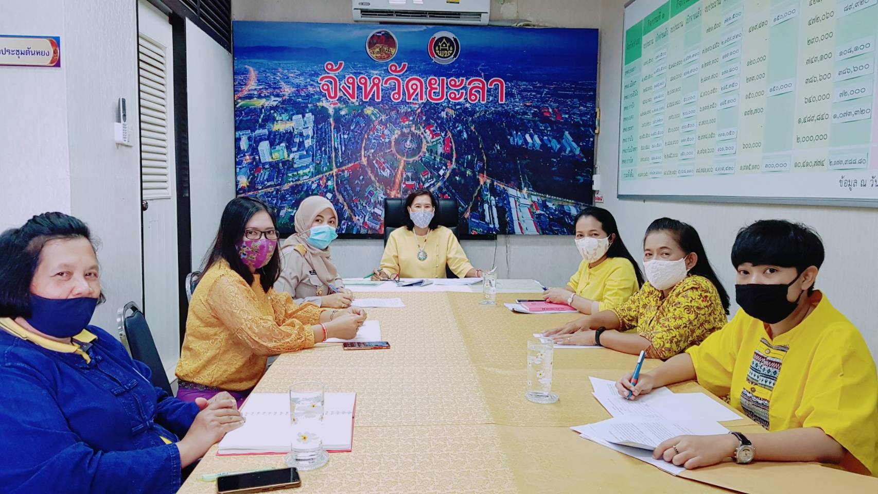 พช.ยะลา ร่วมติดตามผลการดำเนินงานในพื้นที่ผู้นำต้นแบบและเครือข่ายผู้นำการพัฒนาคุณภาพชีวิตตามหลักทฤษฎีใหม่รูปแบบประยุกต์ “โคก หนอง นา โมเดล” กิจกรรมเสริมสร้างและพัฒนาผู้นำการเปลี่ยนแปลง