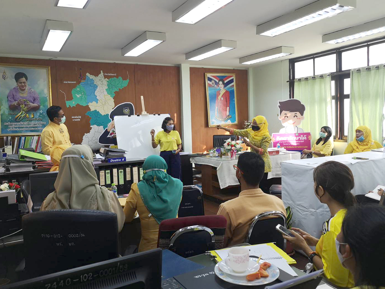 พจ.ยะลา ติดตามการขับเคลื่อนพัฒนาชุมชนใสสะอาด ครั้งที่ 4