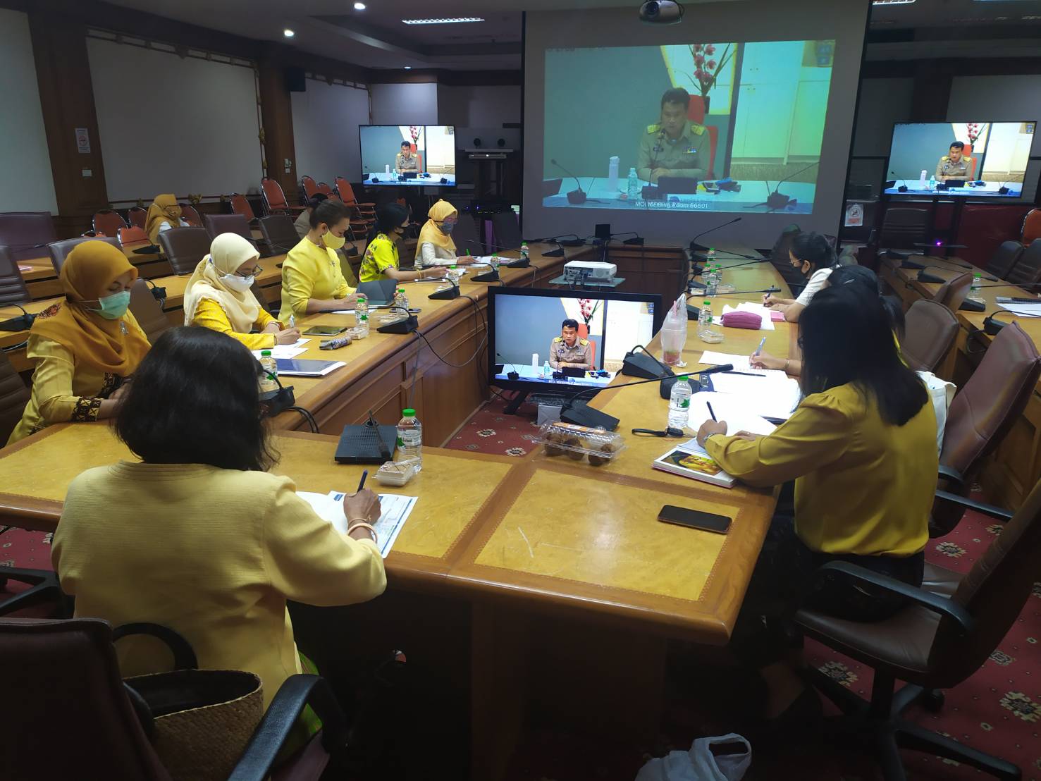 พช.ยะลา รับชมการประชุมกรมการพัฒนาชุมชน ครั้งที่ 7