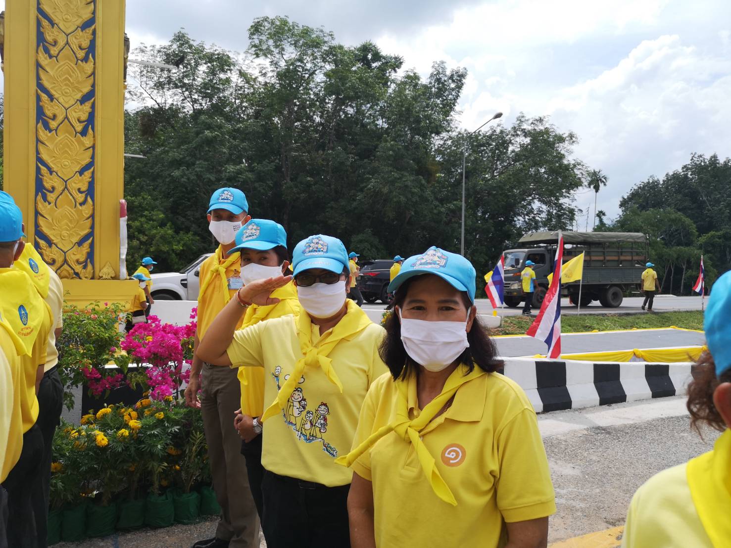 พช.ยะลา ร่วมพิธีเปิด “ซุ้มประตูเมืองเฉลิมพระเกียรติ เนื่องในโอกาสมหามงคลพระราชพิธีบรมราชาภิเษก”