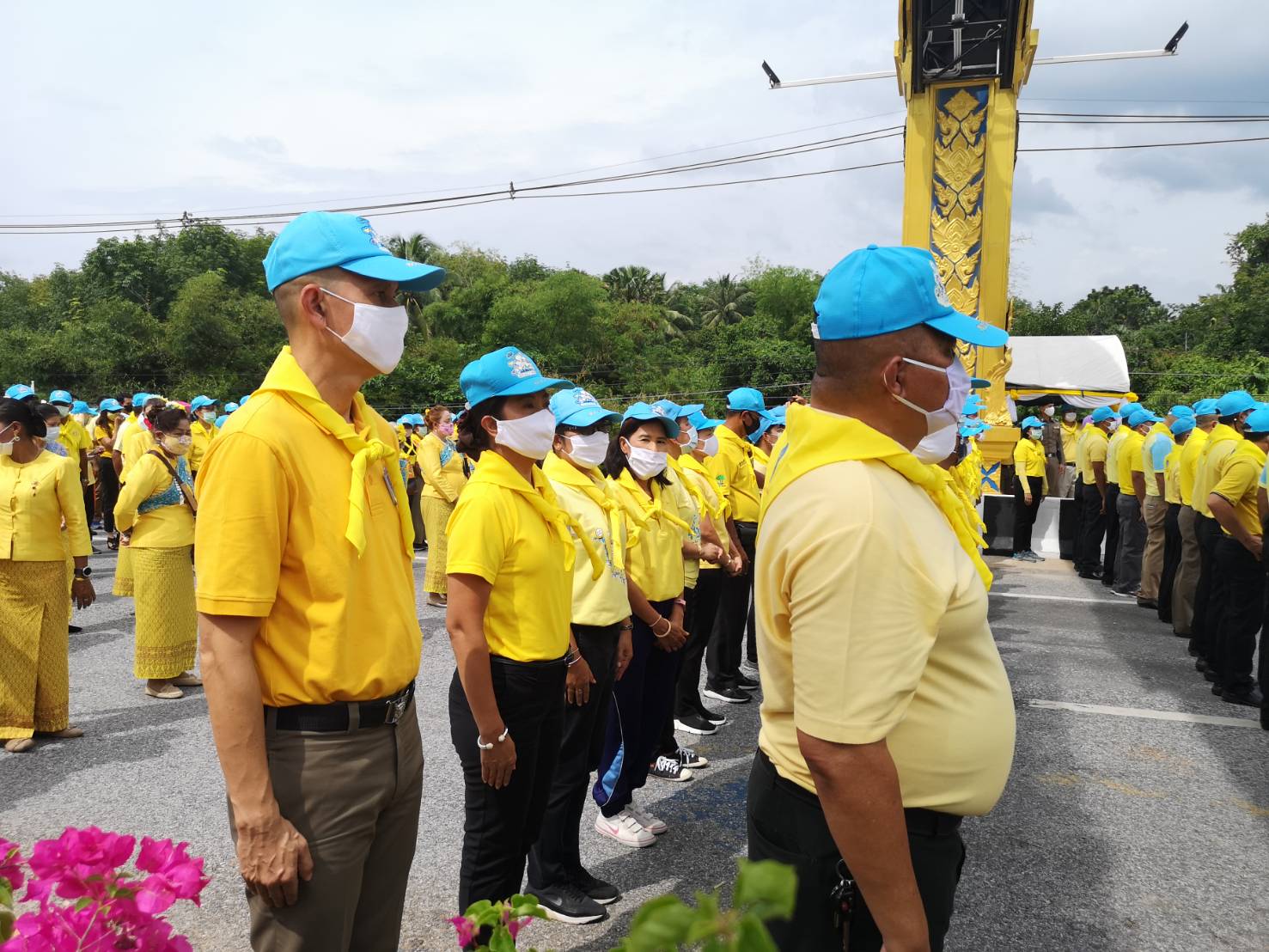 พช.ยะลา ร่วมพิธีเปิด “ซุ้มประตูเมืองเฉลิมพระเกียรติ เนื่องในโอกาสมหามงคลพระราชพิธีบรมราชาภิเษก”