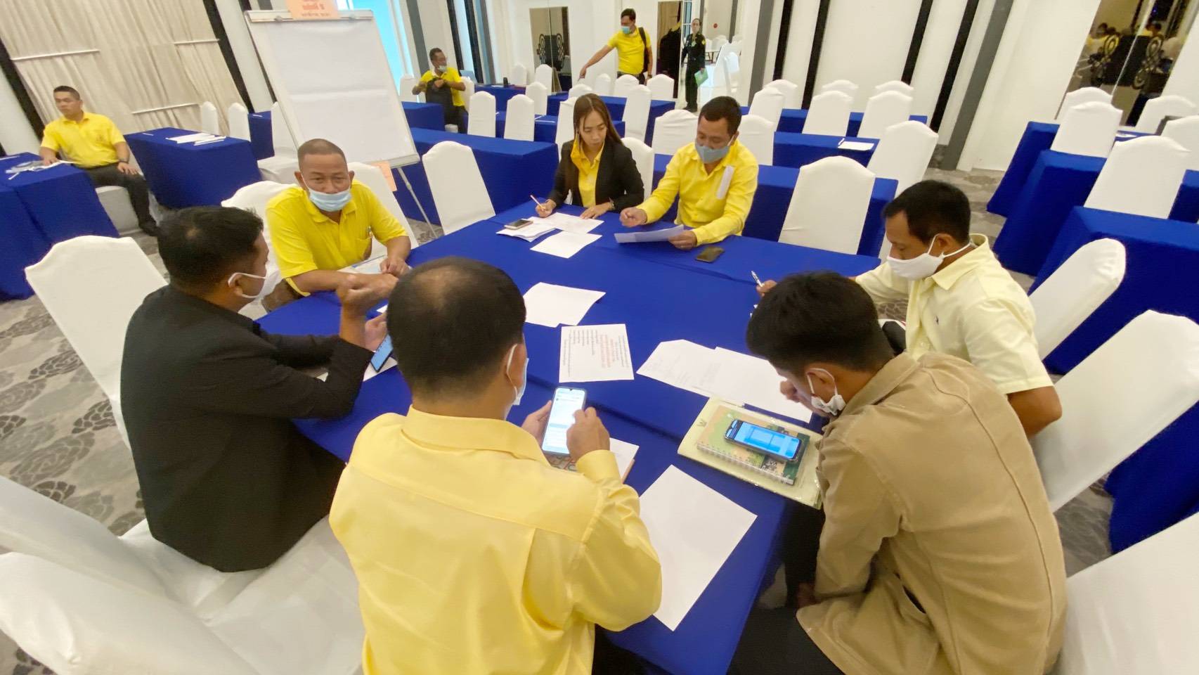 พช.ยะลา ร่วมประชุมจัดทำแผนภัยพิบัติ และแผนการปลูกป่า 8 ปี
