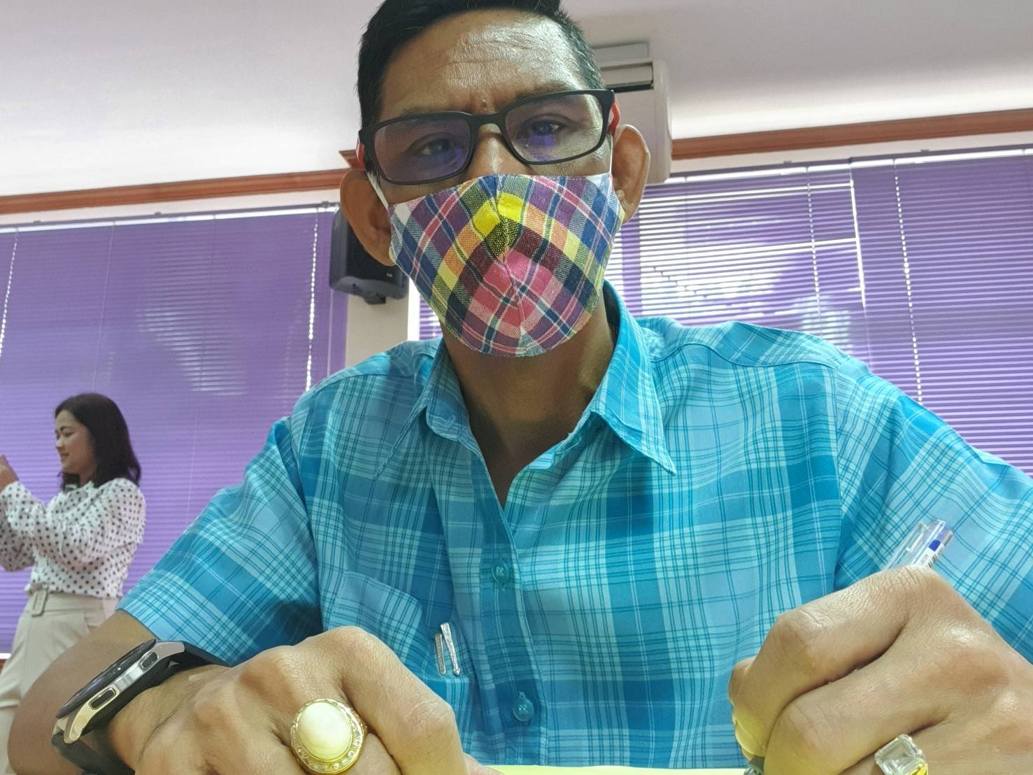 พช.ยะลา ร่วมประชุมคณะกรรมการรับรองมาตรฐานผลิตภัณฑ์ชุมชนจังหวัดยะลา ครั้งที่ 19-4/2563