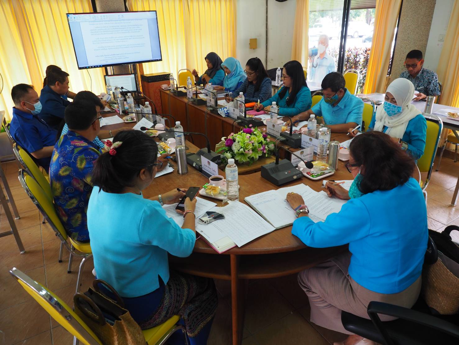 พจ.ยะลา ประชุมผู้บริหารฯ ครั้งที่ 5