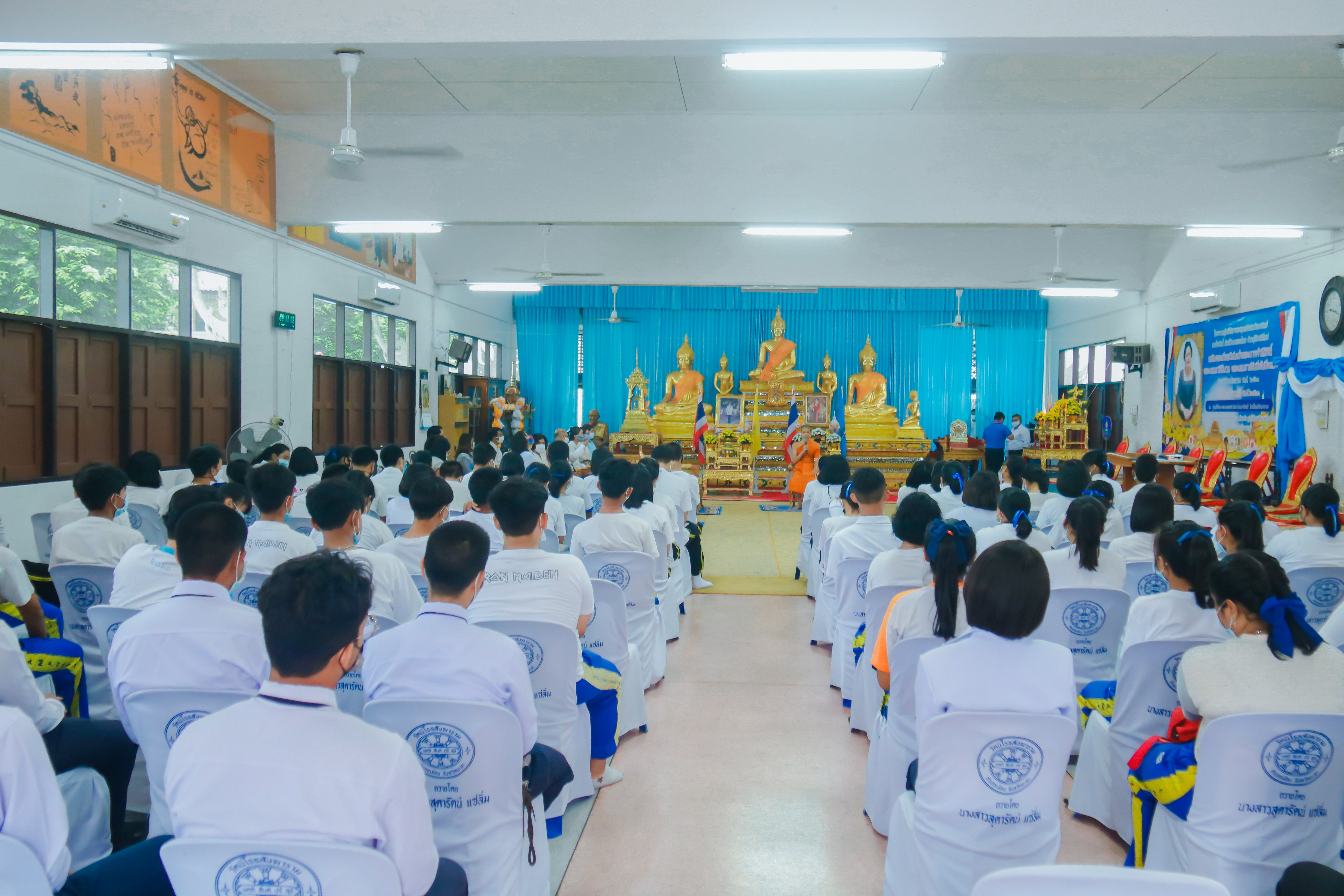 พช.ยะลา ร่วมพิธีเปิดโครงการศูนย์ศึกษาพระพุทธศาสนาวันอาทิตย์รวมใจภักดิ์ รักษ์วัฒนธรรมไทย สู่ชีวิตวิถีใหม่