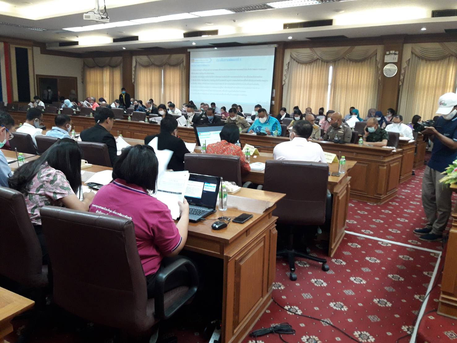 พช.ยะลา ร่วมประชุมคณะกรรมการบริหารงานจังหวัดแบบบูรณาการจังหวัดยะลา (ก.บ.จ.ยล.) ครั้งที่ 5/2563