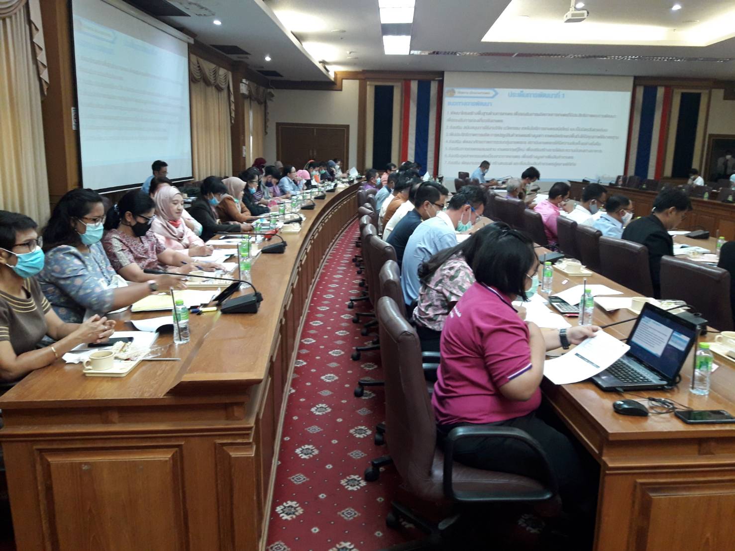พช.ยะลา ร่วมประชุมคณะกรรมการบริหารงานจังหวัดแบบบูรณาการจังหวัดยะลา (ก.บ.จ.ยล.) ครั้งที่ 5/2563