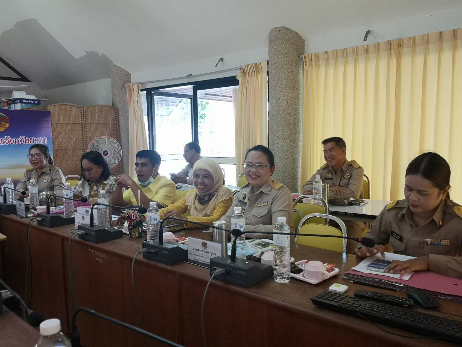 พช.ยะลา ประชุมปรึกษาข้อราชการ ผู้บริหาร/ผอ.กลุ่มงาน/พัฒนาการอำเภอ
