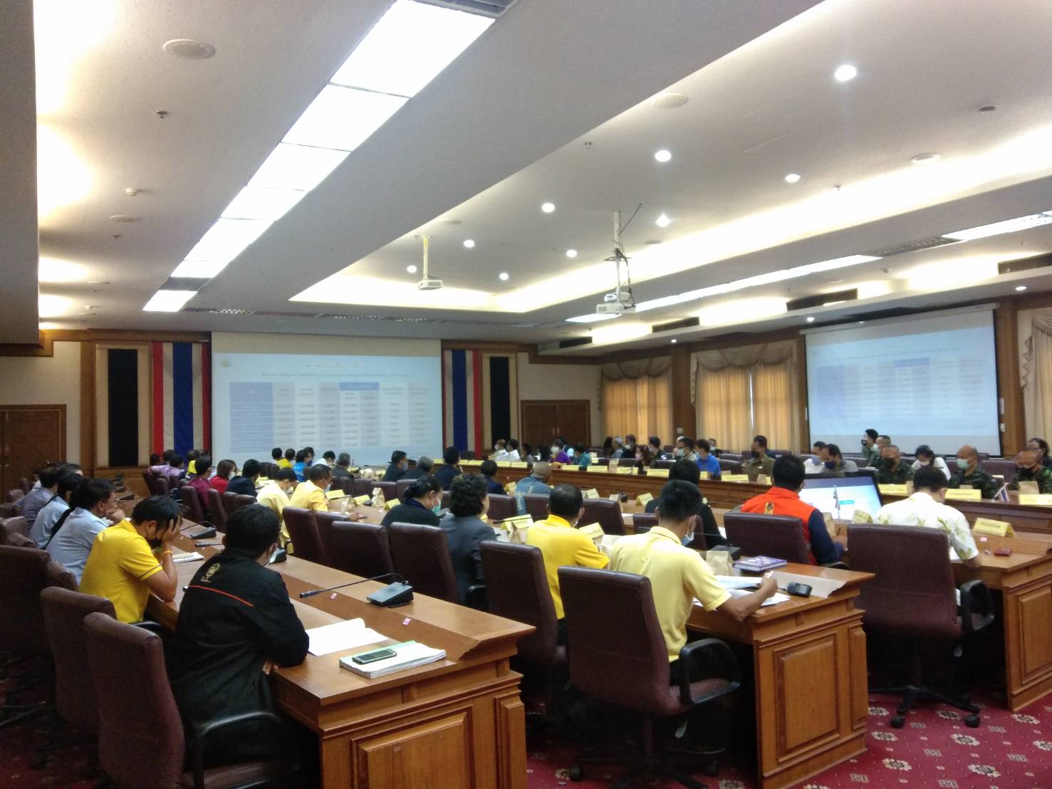 พช.ยะลา ร่วมประชุมเตรียมความพร้อมรับสถานการณ์อุทกภัย