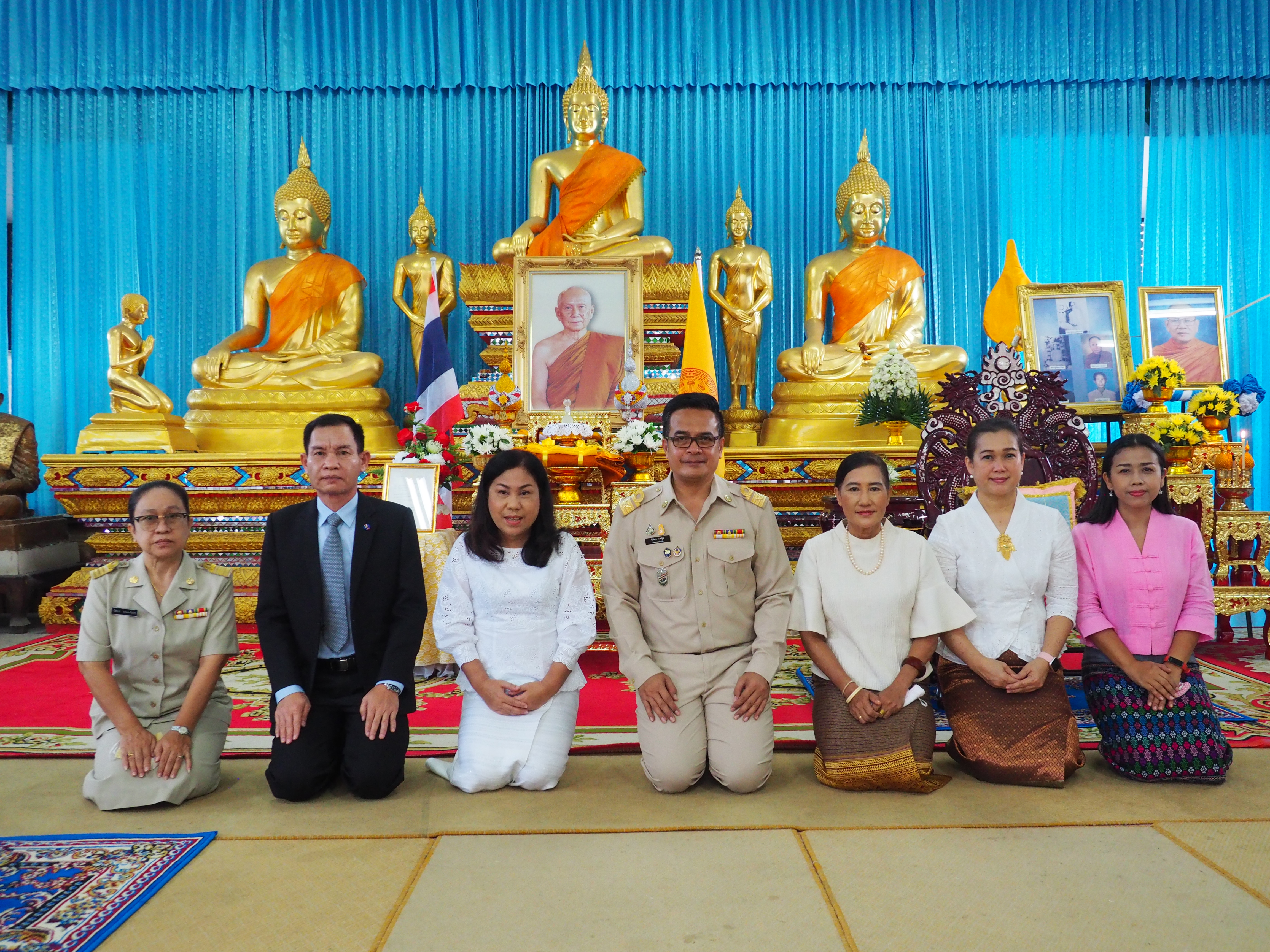 พช.ยะลา ร่วมพิธีฉลองอายุวัฒนมงคลพระโสภณธรรมมุนี ดร. รองคณะจังหวัดยะลา