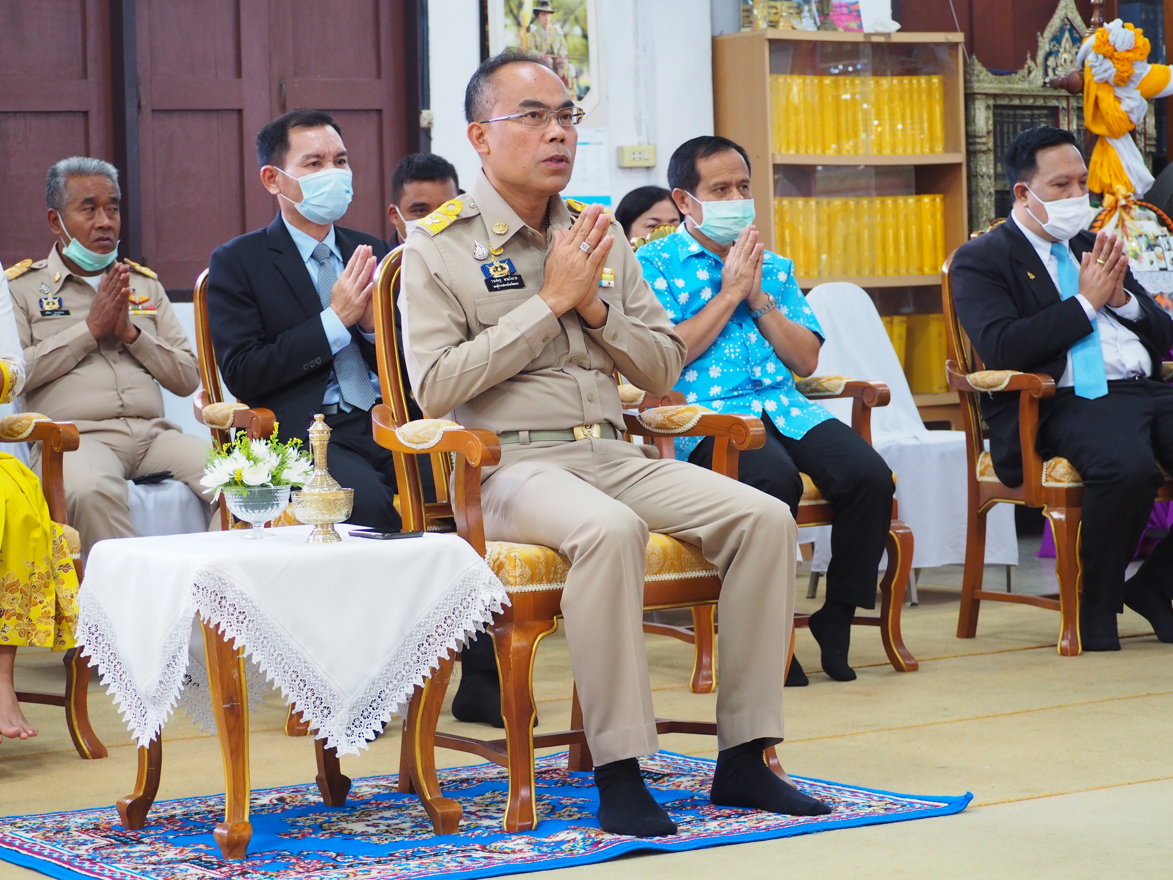 พช.ยะลา ร่วมพิธีฉลองอายุวัฒนมงคลพระโสภณธรรมมุนี ดร. รองคณะจังหวัดยะลา