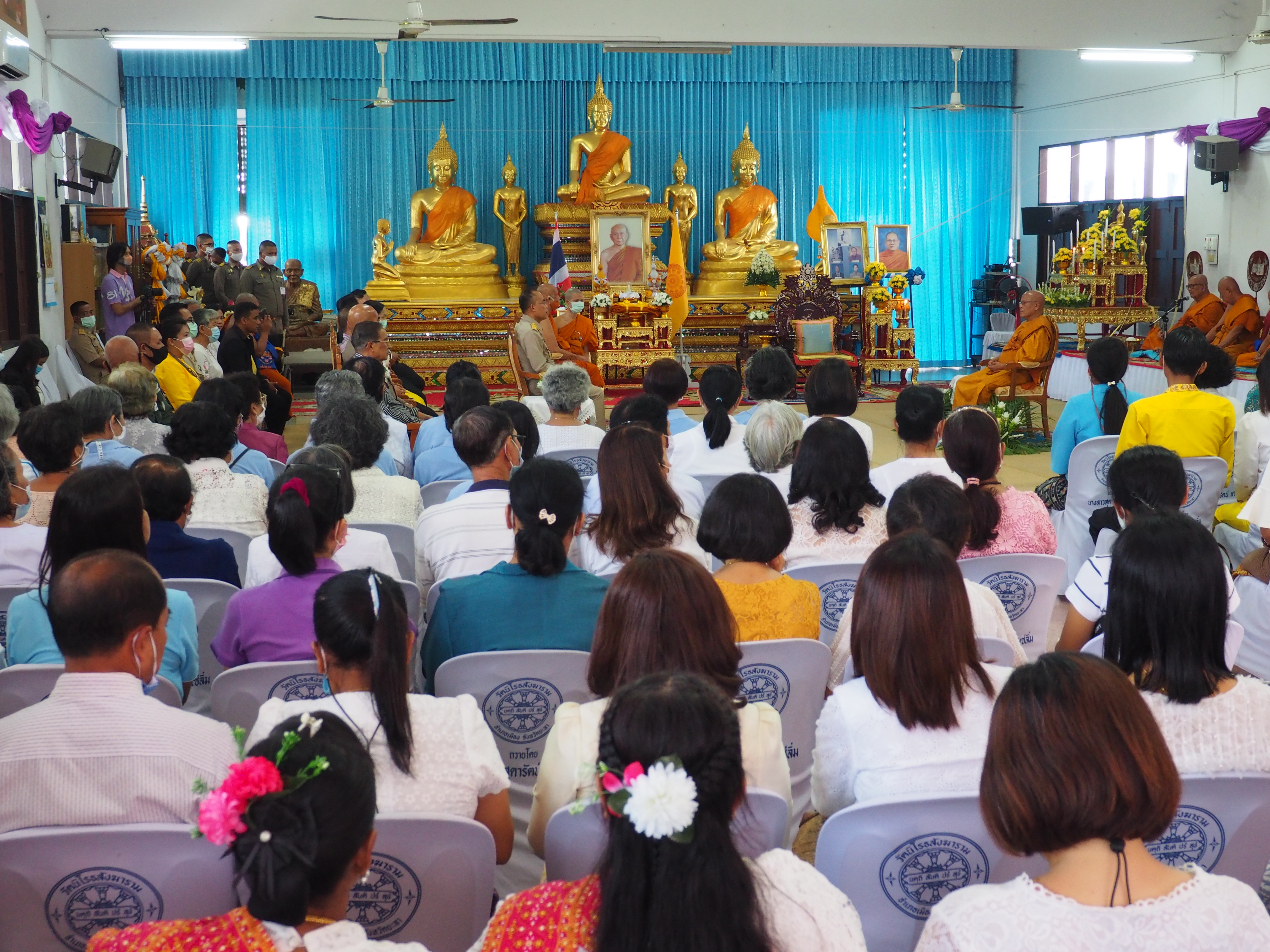 พช.ยะลา ร่วมพิธีฉลองอายุวัฒนมงคลพระโสภณธรรมมุนี ดร. รองคณะจังหวัดยะลา
