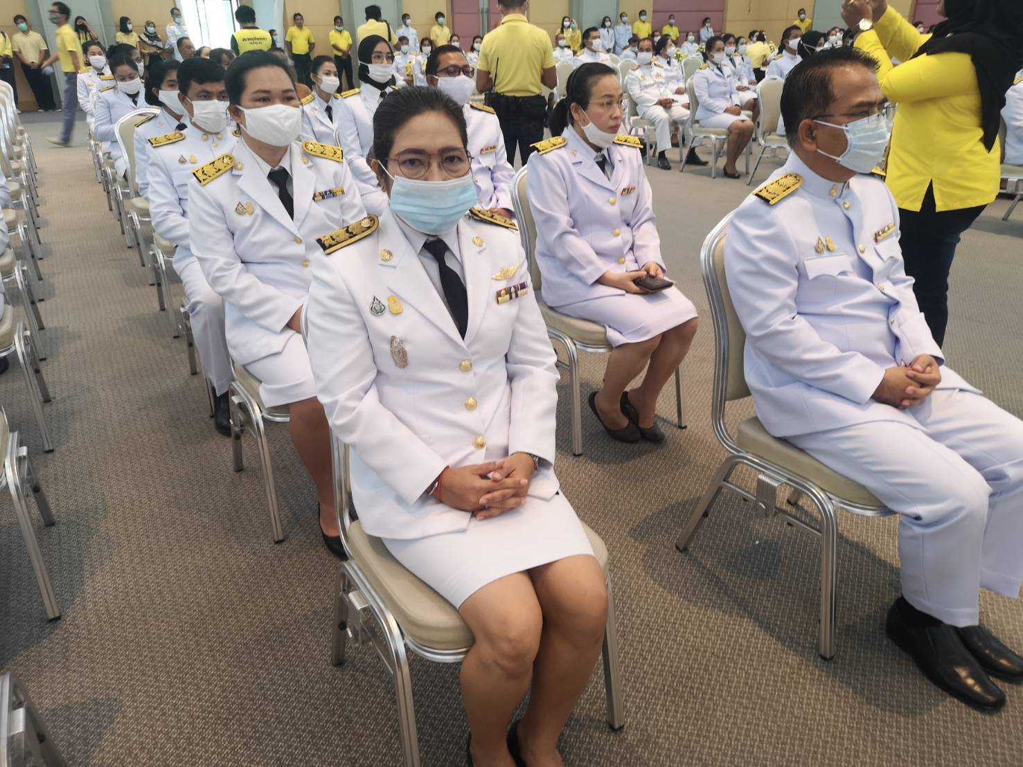 พช.ยะลา ร่วมพิธีถวายราชสักการะพระบาทสมเด็จพระบรมชนกาธิเบศร มหาภูมิพลอดุลยเดชมหาราช บรมนาถบพิตร เนื่องในวันพระบิดาแห่งฝนหลวง