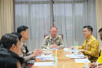 พช.ยะลา ร่วมรับฟังการหารือแนวทางการดำเนินโครงการยุทธศาสตร์มหาวิทยาลัยราชภัฏยะลา