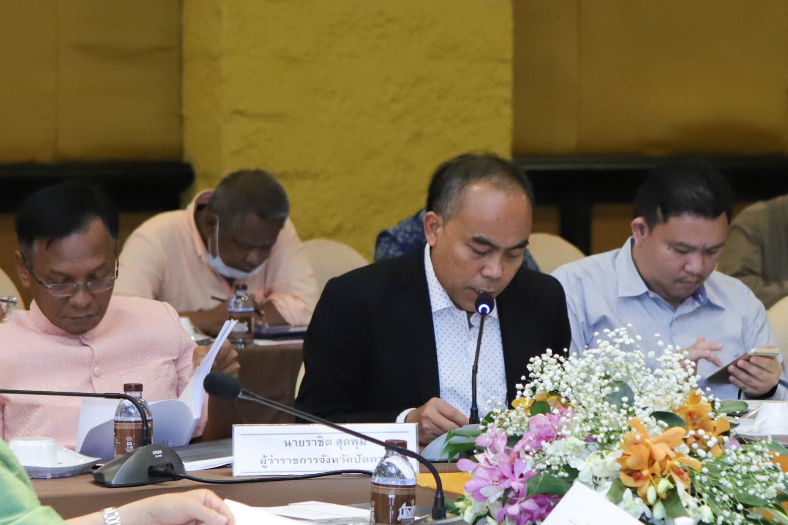 พช.ยะลา ร่วมประชุมเชิงปฏิบัติการเพื่อพิจารณากลั่นกรองแผนปฏิบัติราชการประจำปีของจังหวัดและกลุ่มจังหวัด