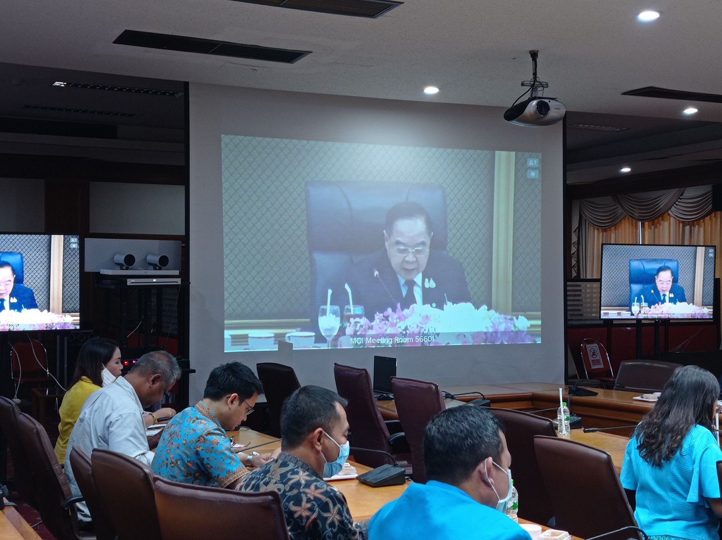 พจ.ยะลา ร่วมรับประชุมการมอบนโยบายของรองนายกรัฐมนตรี