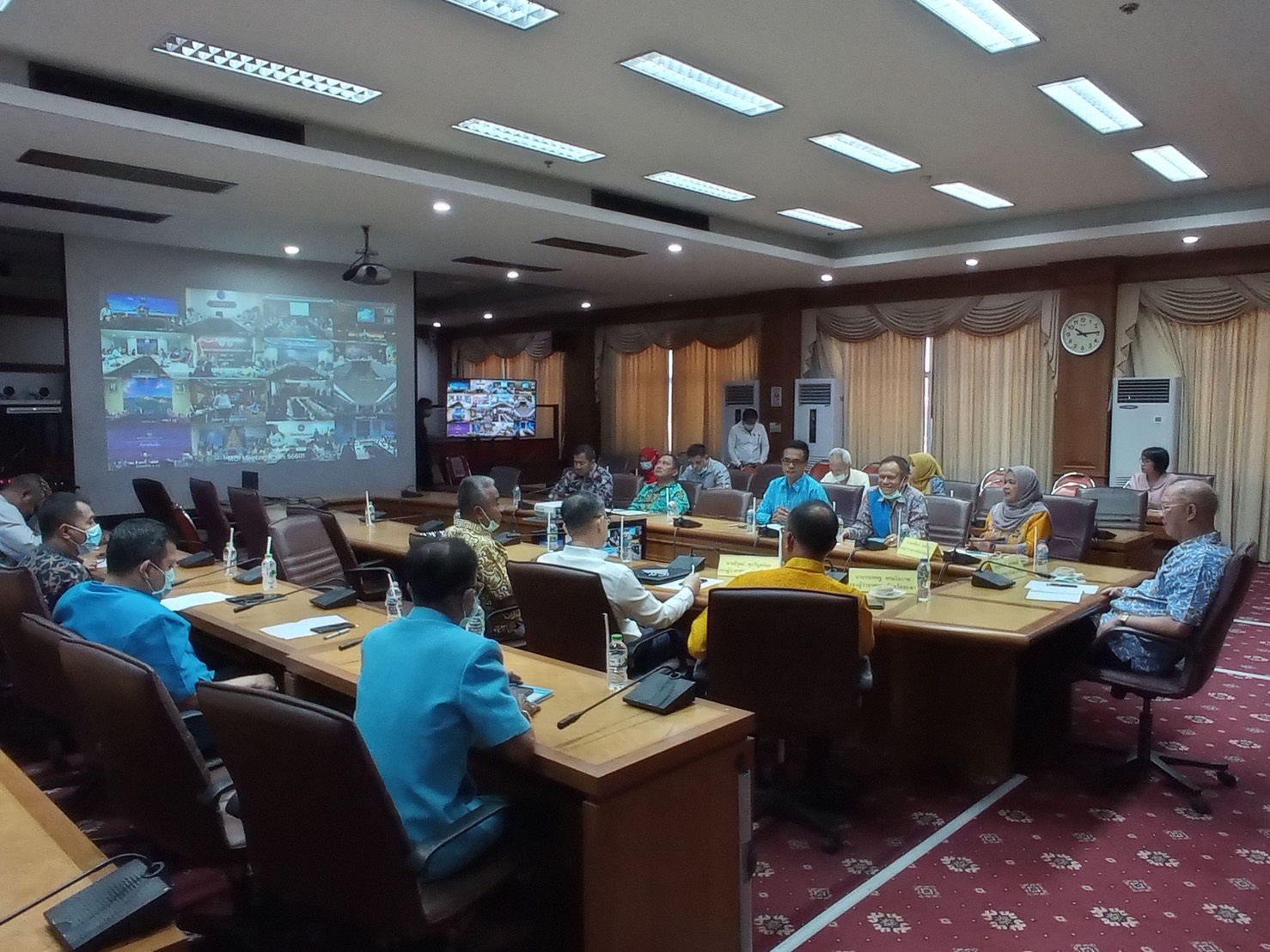 พจ.ยะลา ร่วมรับประชุมการมอบนโยบายของรองนายกรัฐมนตรี