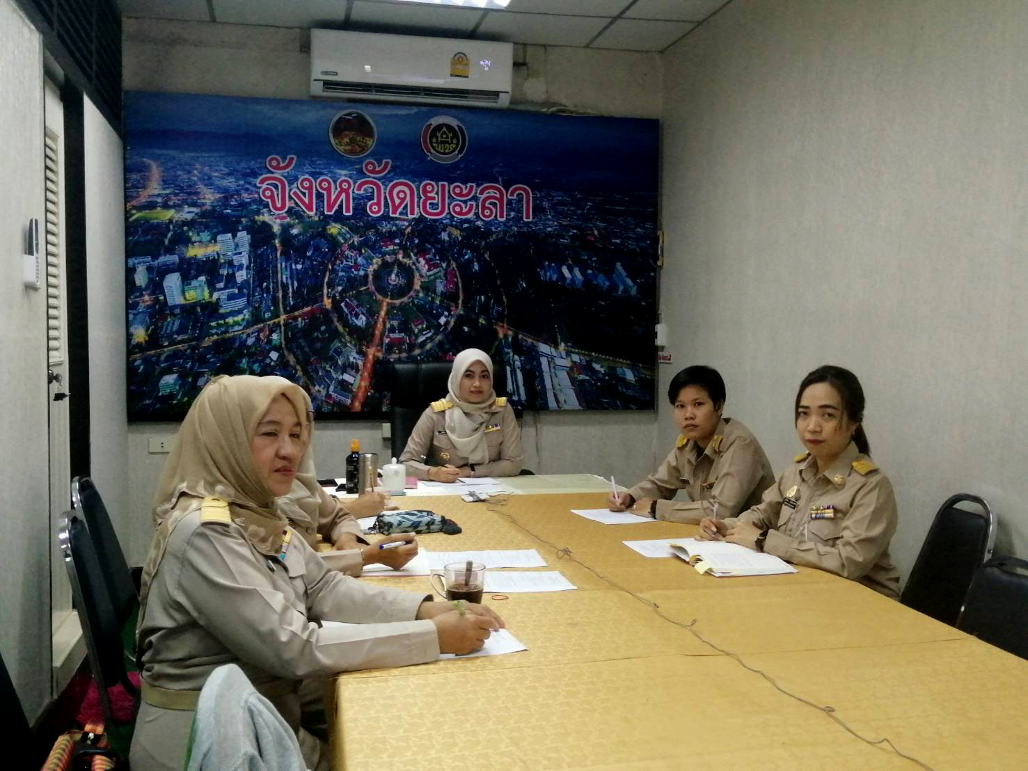 พช.ยะลา รับชมการประชุมกรมการพัฒนาชุมชน ครั้งที่ 10