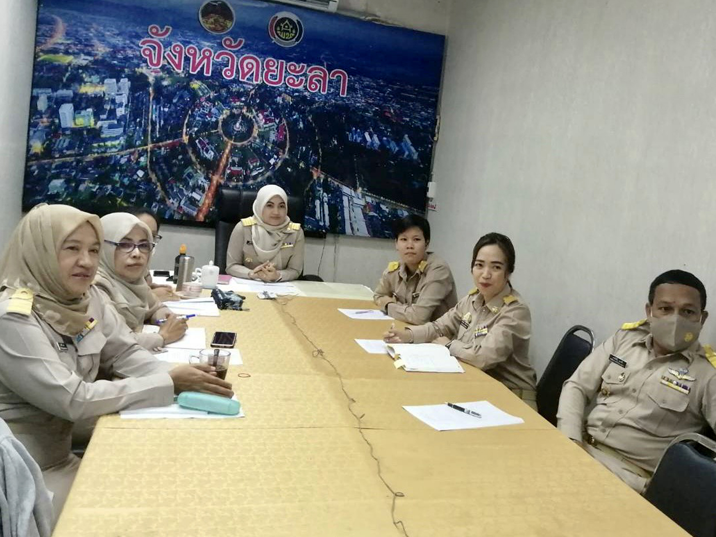 พช.ยะลา รับชมการประชุมกรมการพัฒนาชุมชน ครั้งที่ 10