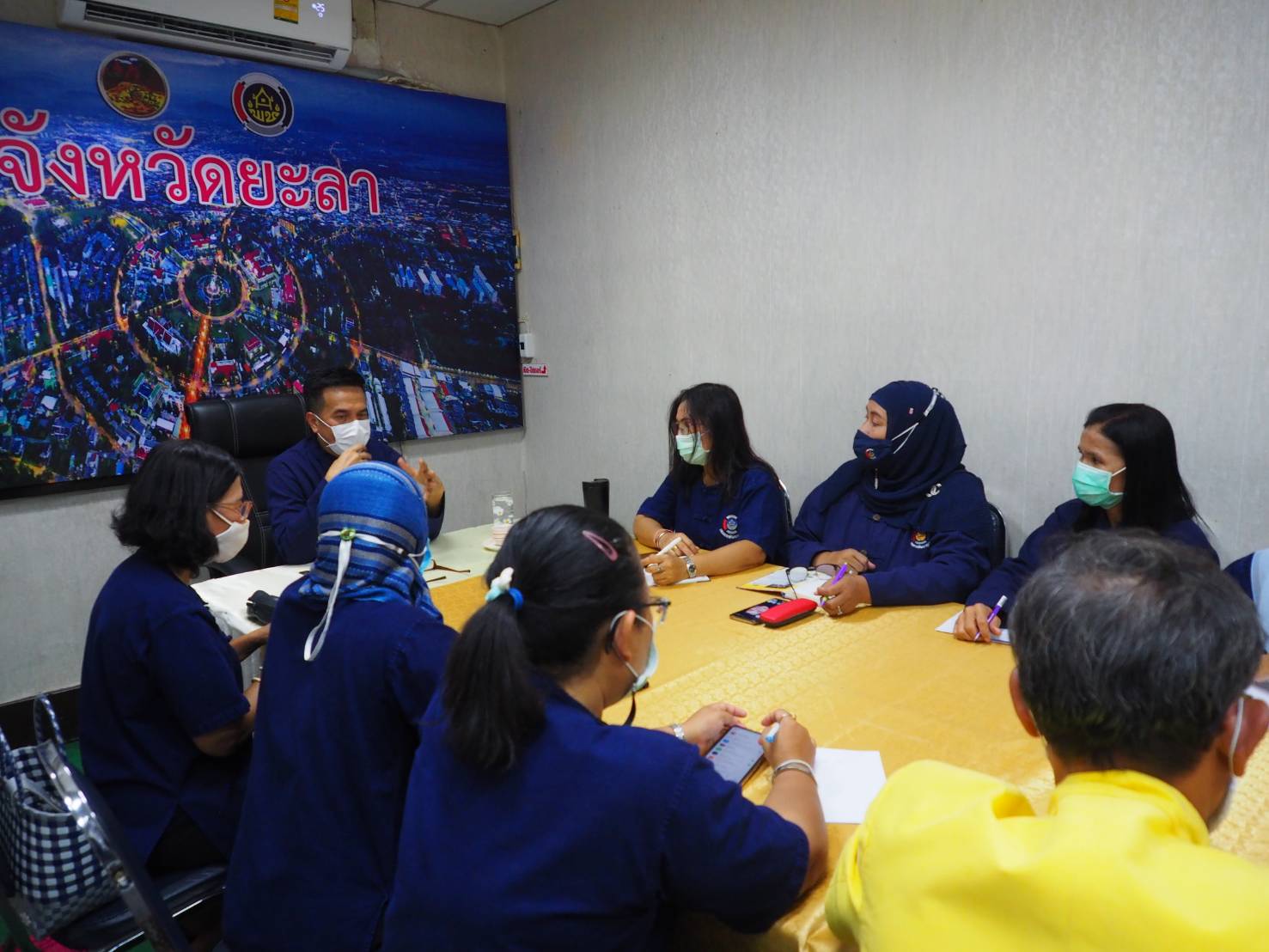 ผู้ตรวจกรมฯ พช. ติดตามการขับเคลื่อนงานพัฒนาชุมชนยะลา