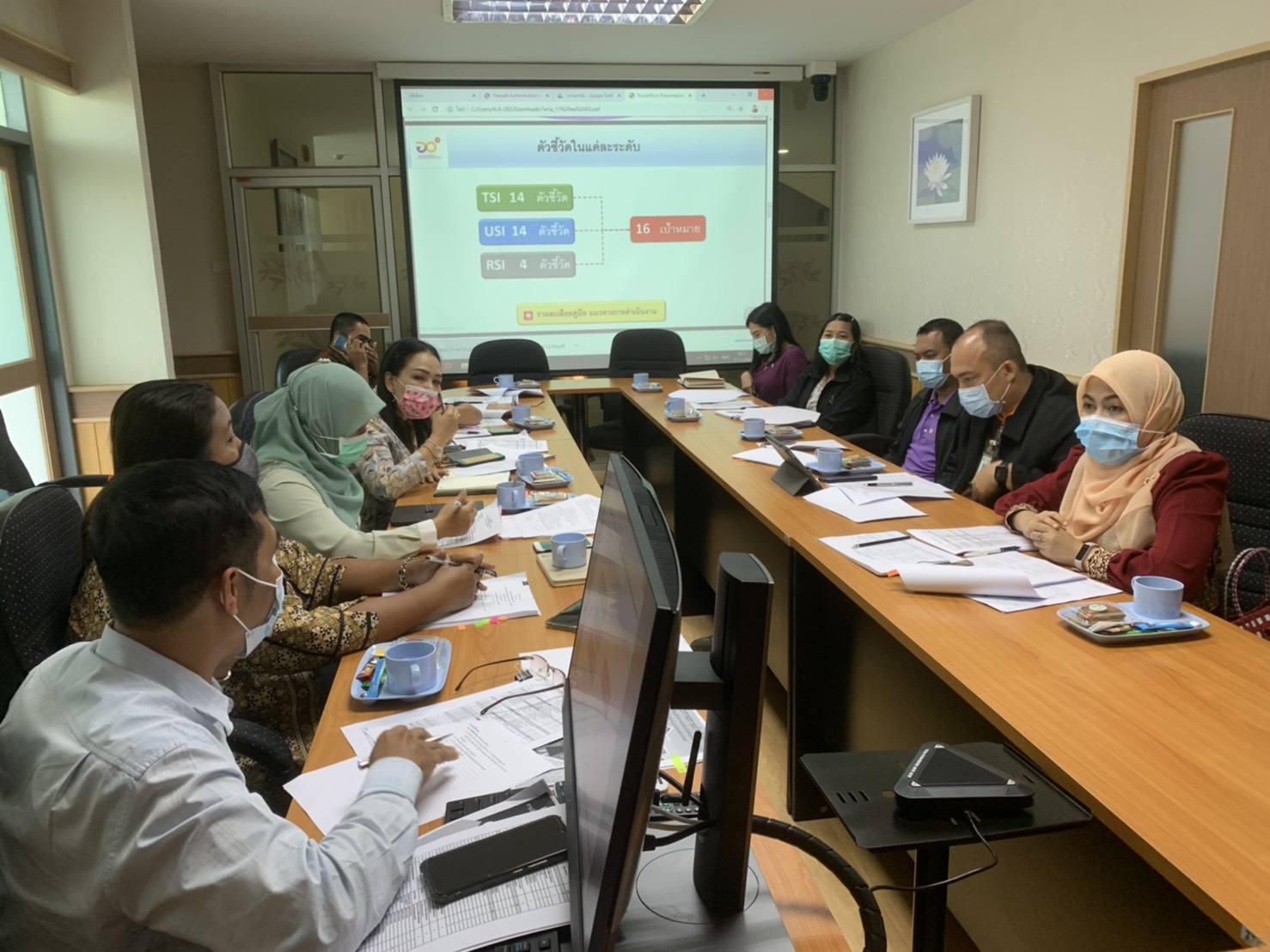 พช.ยะลา ร่วมประชุมโครงการยกระดับเศรษฐกิจและสังคมรายตำบลแบบบูรณาการ