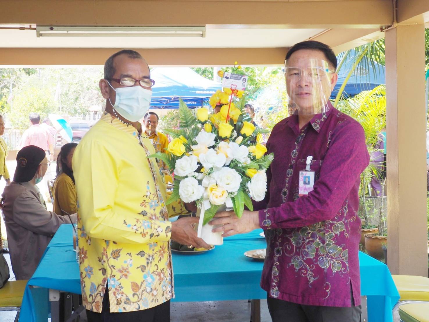 พช.ยะลา ให้การต้อนรับนายเสรี จิตรเวช พัฒนาการจังหวัดยะลา