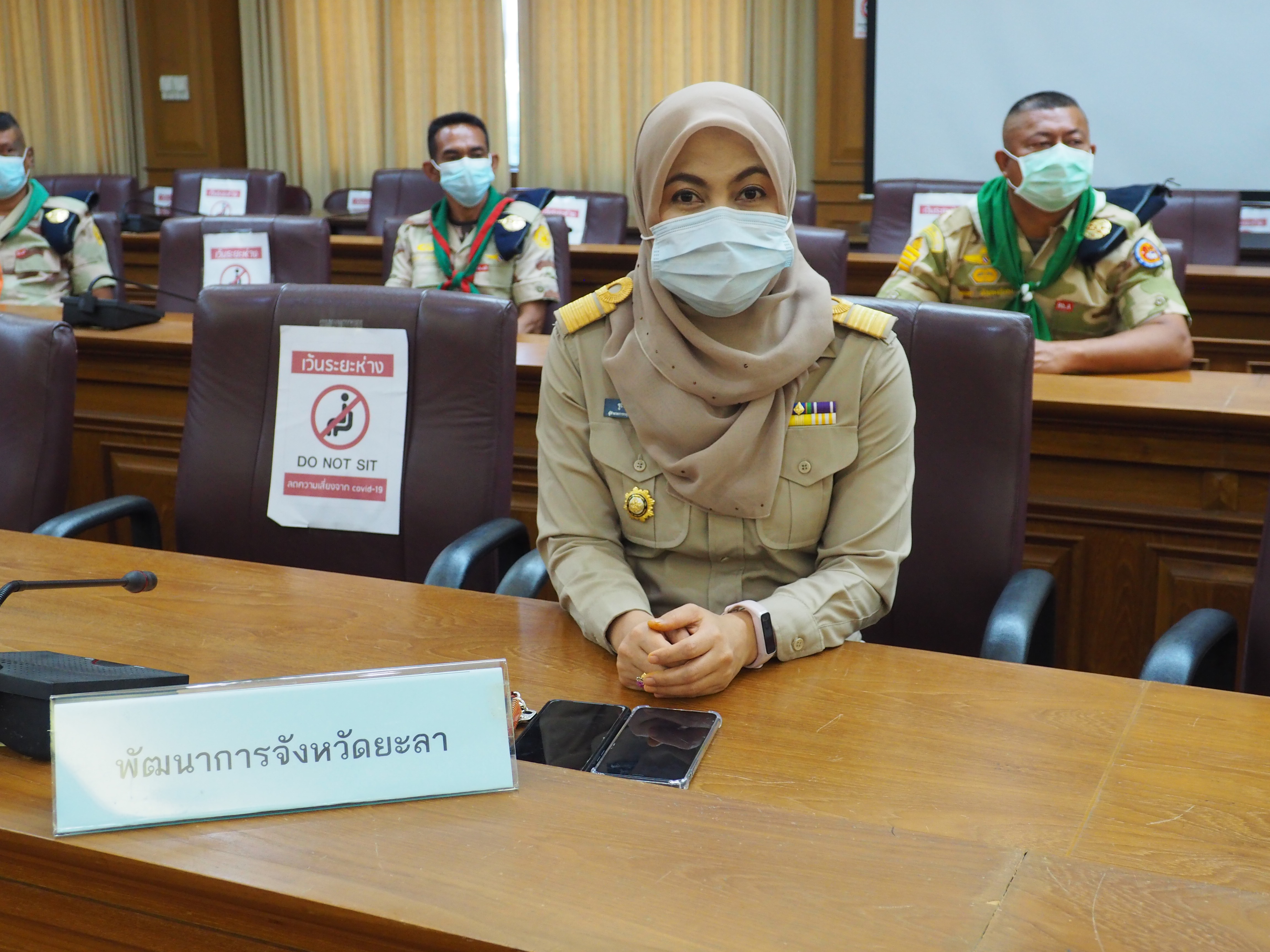 พช.ยะลา ร่วมพิธีมอบทุนการศึกษาแก่บุตรข้าราชการในสังกัดกระทรวงมหาดไทย