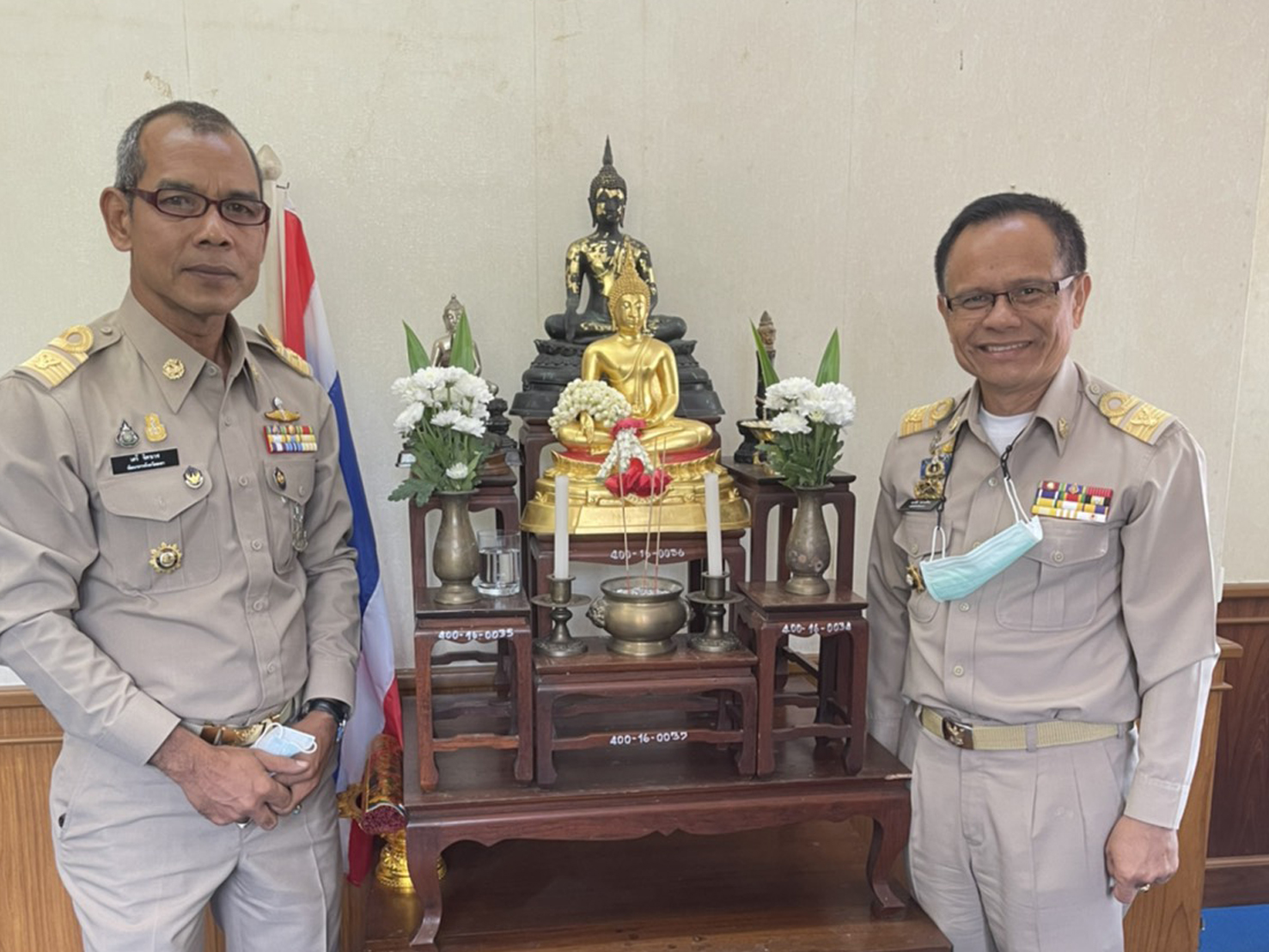 นายเสรี จิตรเวช พัฒนาการจังหวัดยะลา เข้าเยี่ยมคารวะผู้บริหารจังหวัด