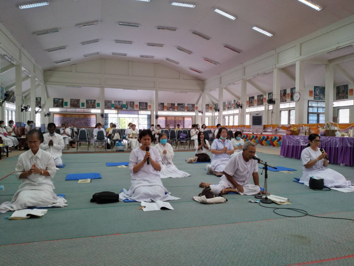 พจ.ยะลา ร่วมทำบุญเนื่องในวันธรรมะสวนะ วัดพุทธภูมิ พระอารามหลวง