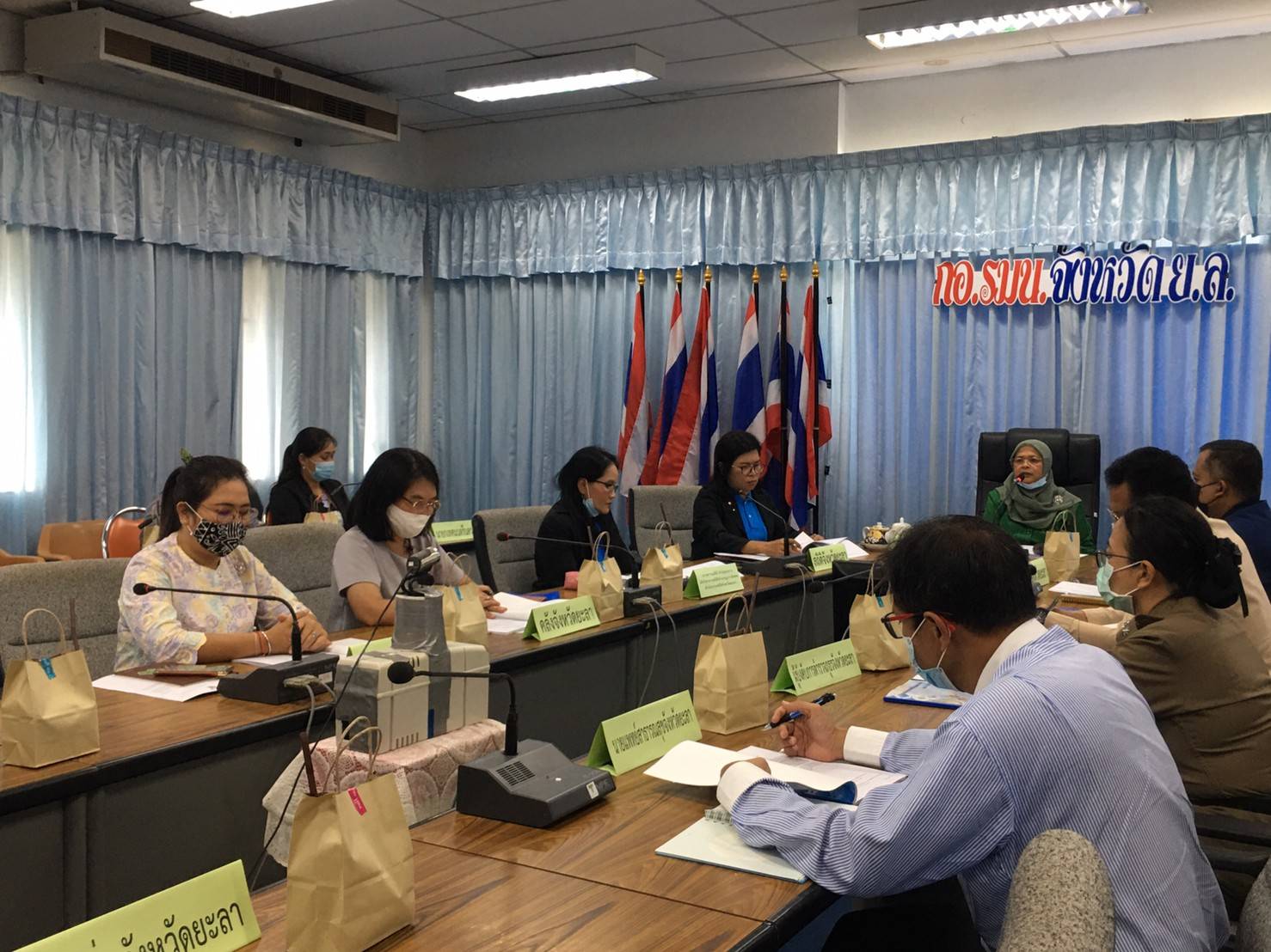 พช.ยะลา ร่วมประชุมคณะกรรมการสถิติระดับจังหวัดยะลา