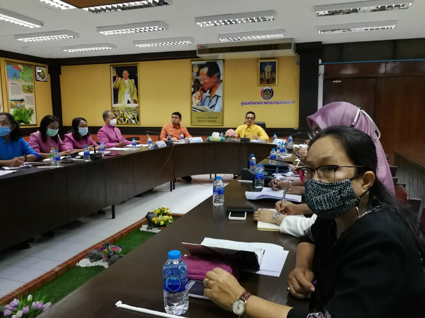 พช.ยะลา​ ร่วมประชุมเชิงปฏิบัติการตรวจติดตามผลการดำเนินงานของหน่วยรับตรวจ​ รายไตรมาส​ ครั้งที่​ 2/2564​