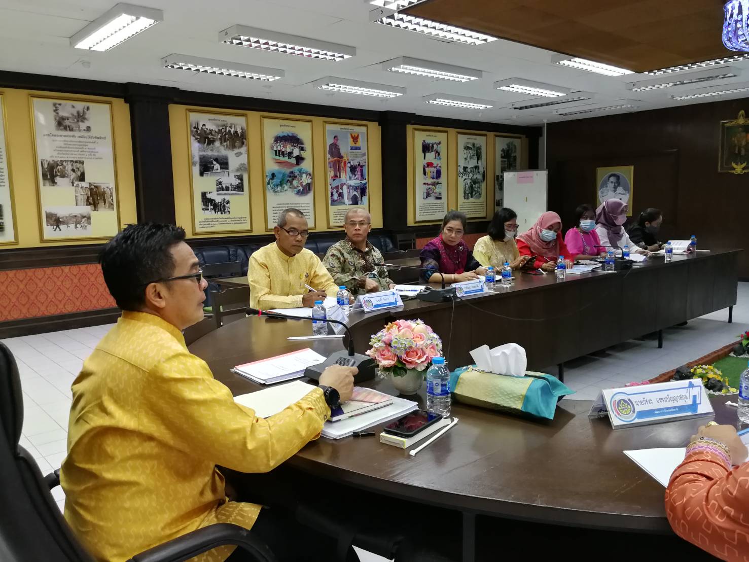 พช.ยะลา​ ร่วมประชุมเชิงปฏิบัติการตรวจติดตามผลการดำเนินงานของหน่วยรับตรวจ​ รายไตรมาส​ ครั้งที่​ 2/2564​