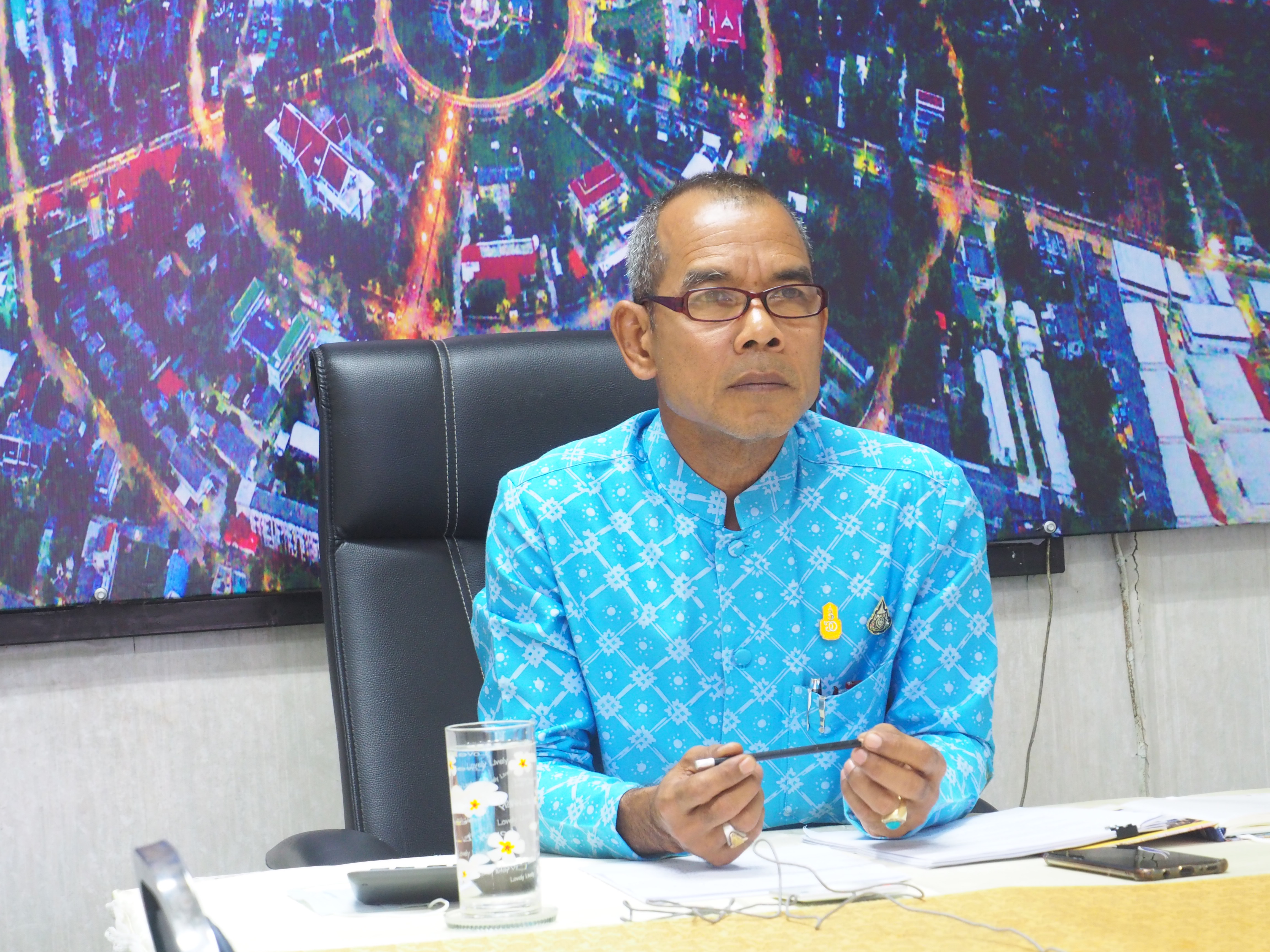 พจ.ยะลา รับชมการประชุมเร่งรัดการใช้จ่ายงบประมาณ ครั้งที่ 3