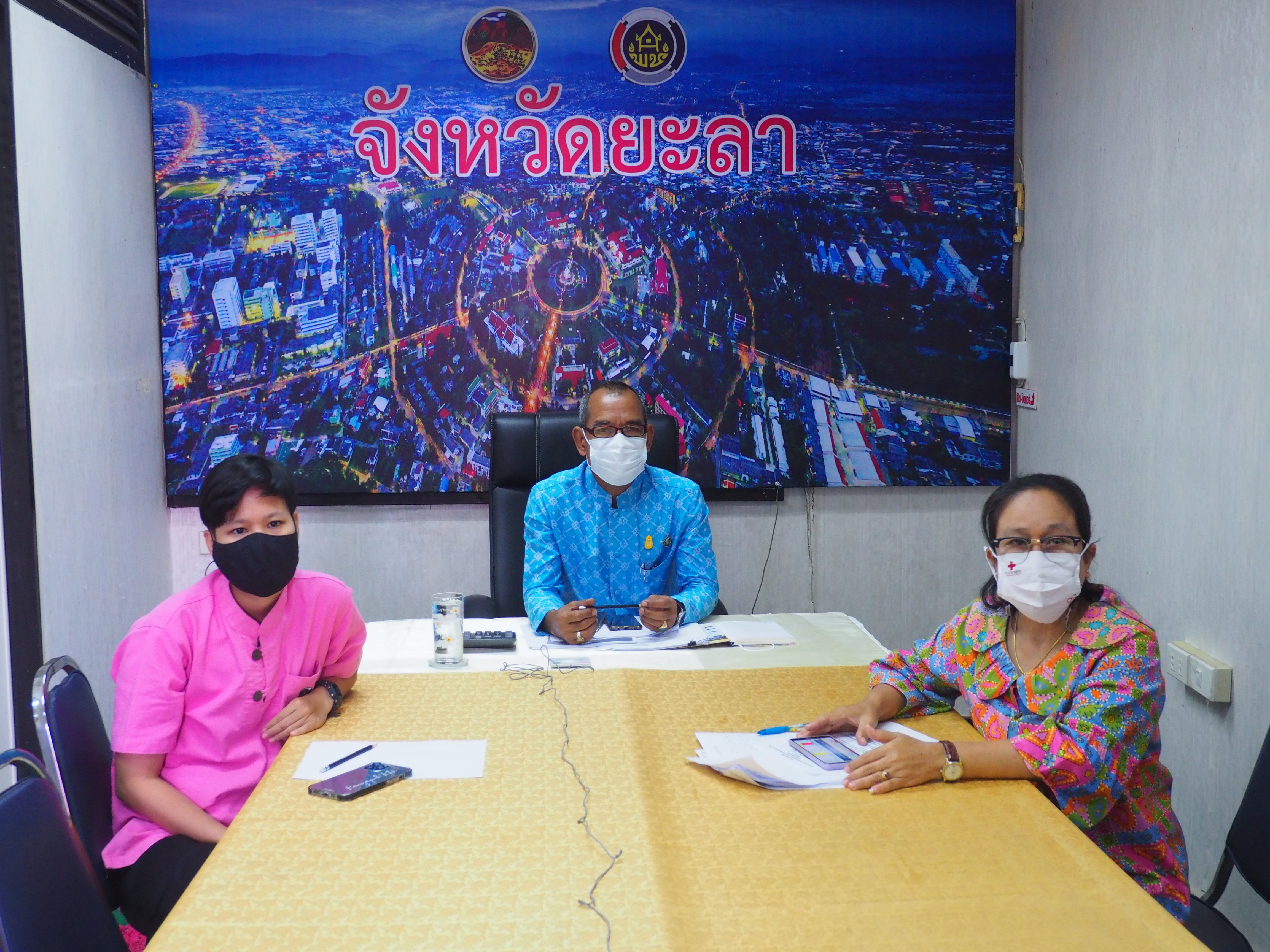 พจ.ยะลา รับชมการประชุมเร่งรัดการใช้จ่ายงบประมาณ ครั้งที่ 3