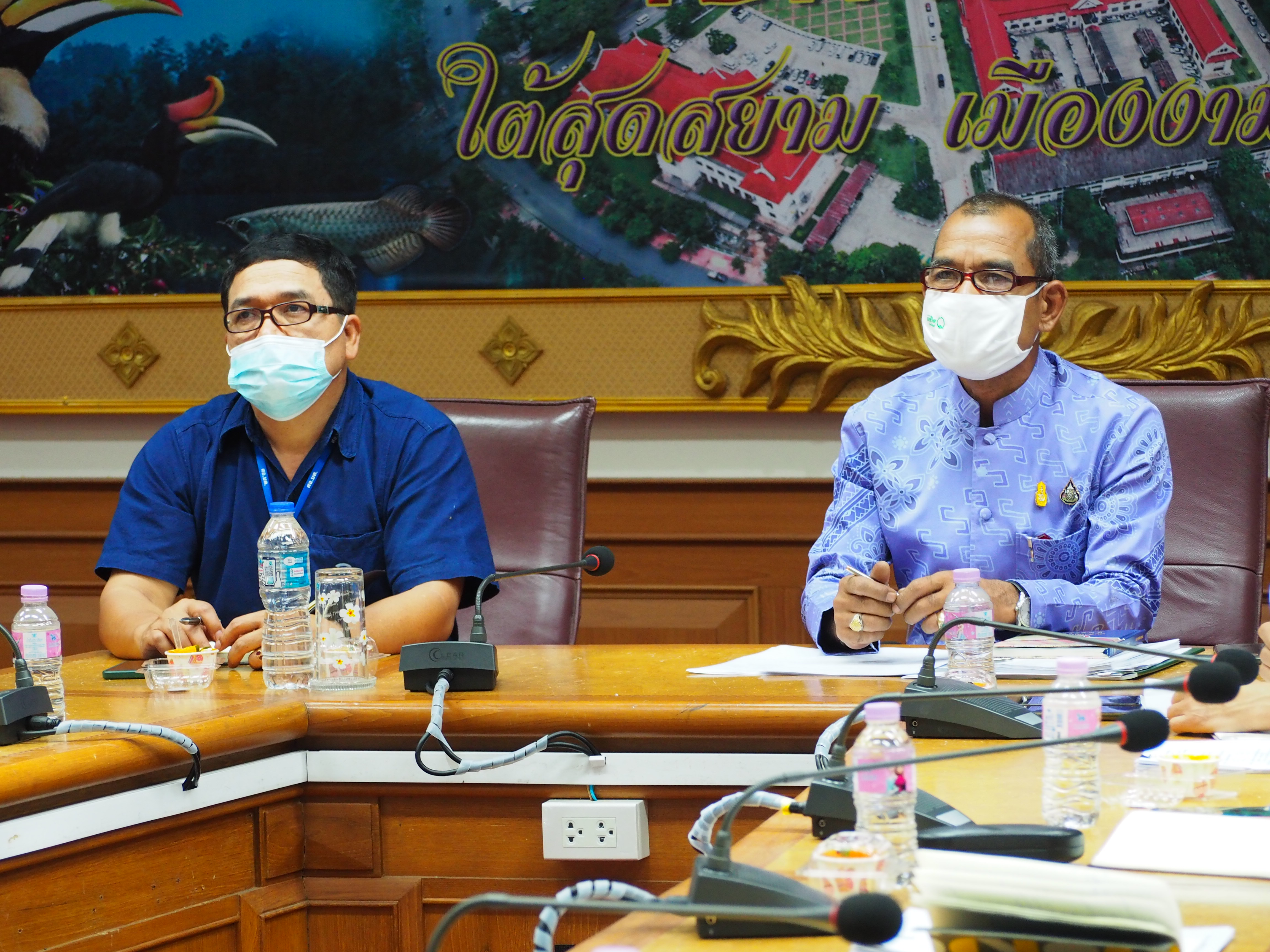 พช.ยะลา รับชมการประชุมกรมการพัฒนาชุมชน ครั้งที่ 3/2564
