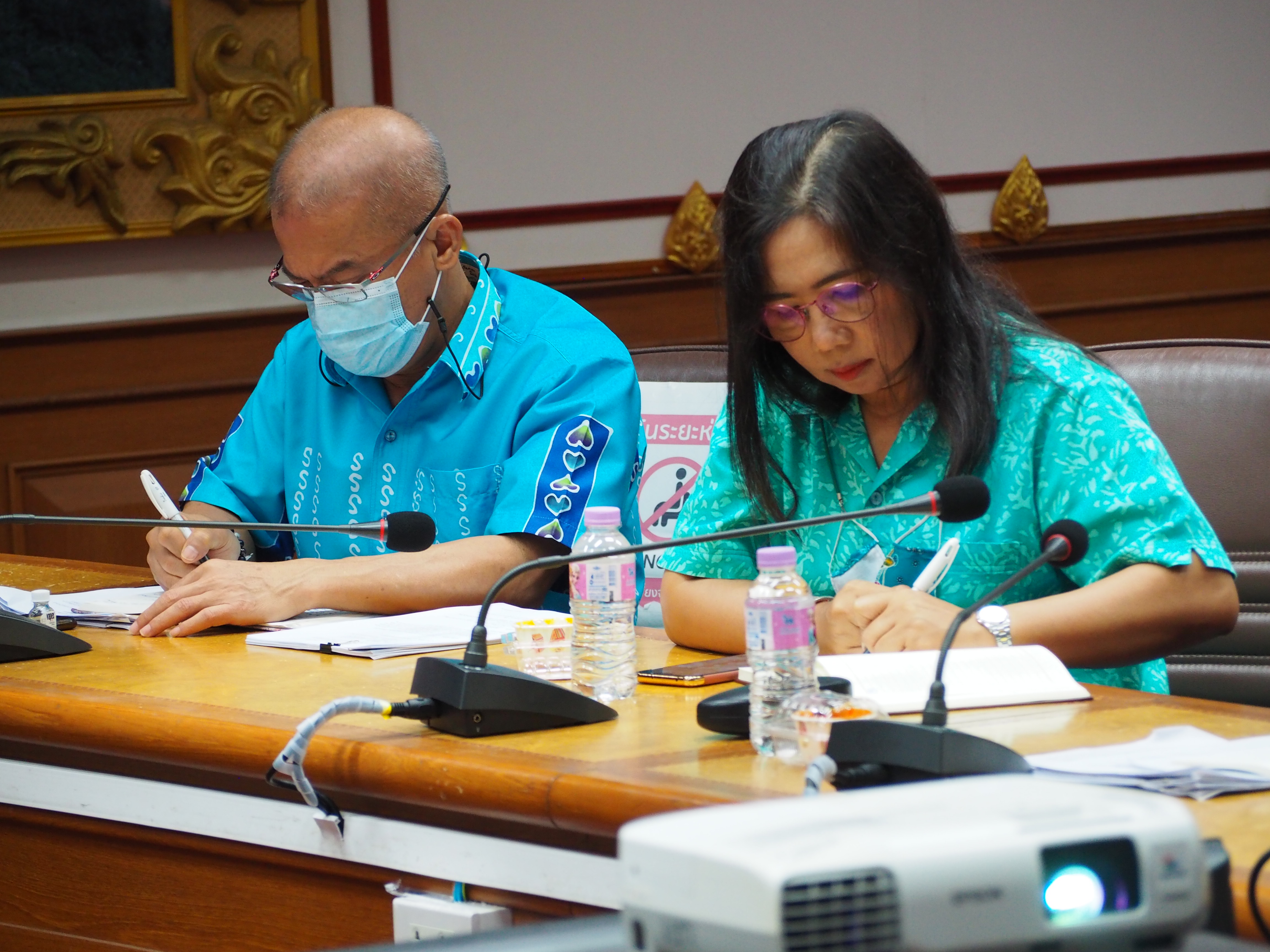 พช.ยะลา รับชมการประชุมกรมการพัฒนาชุมชน ครั้งที่ 3/2564